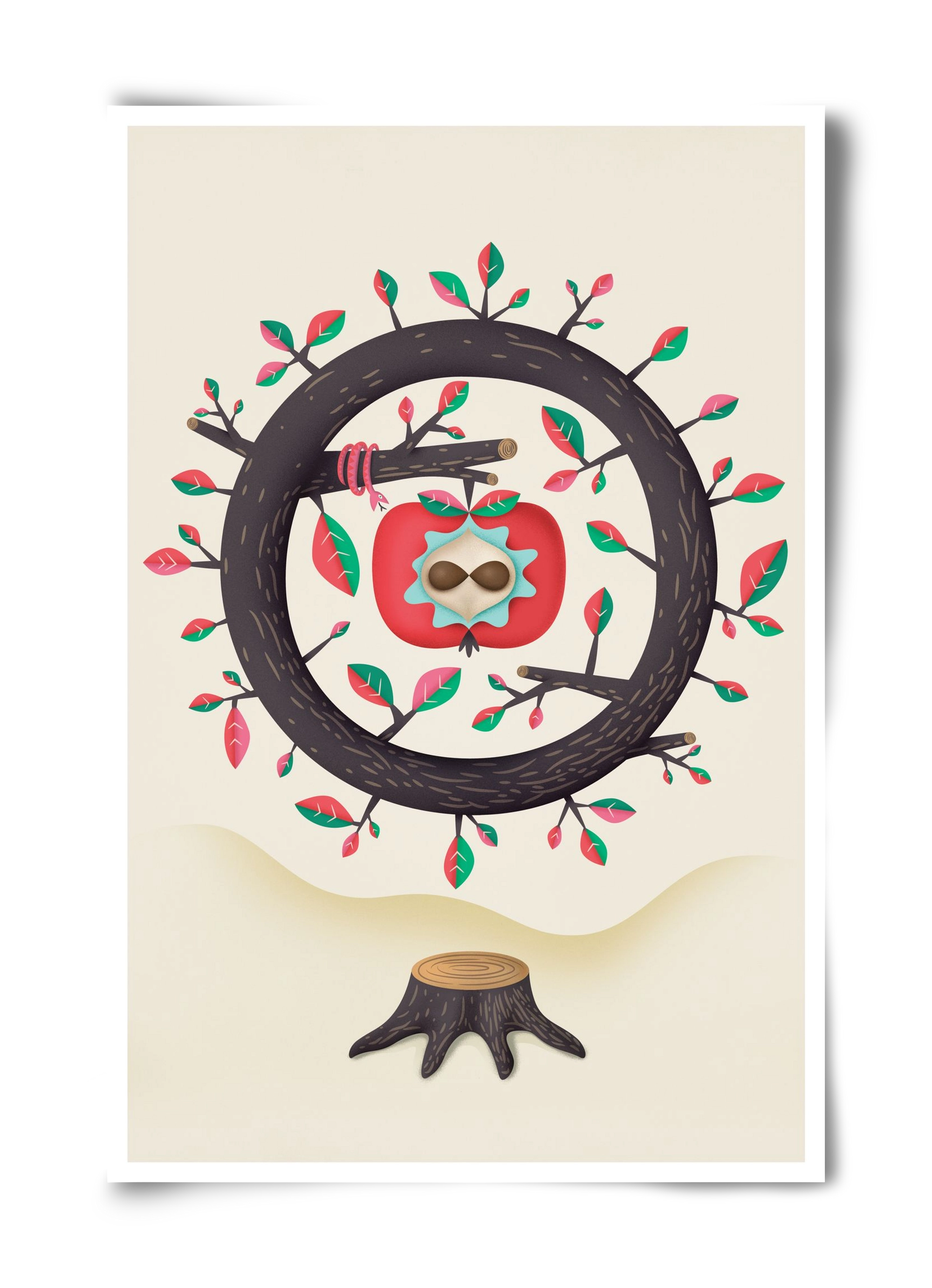 almafa, 40x60 cm, Keret nélkül