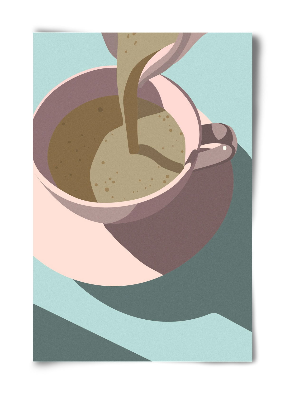 Kávé, 40x60 cm, Keret nélkül