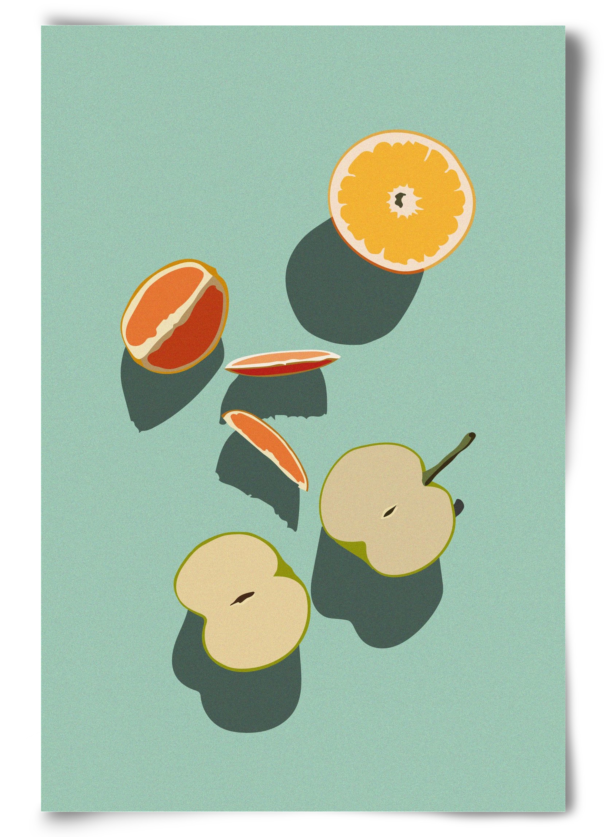 Fruits, 60x90 cm, Keret nélkül