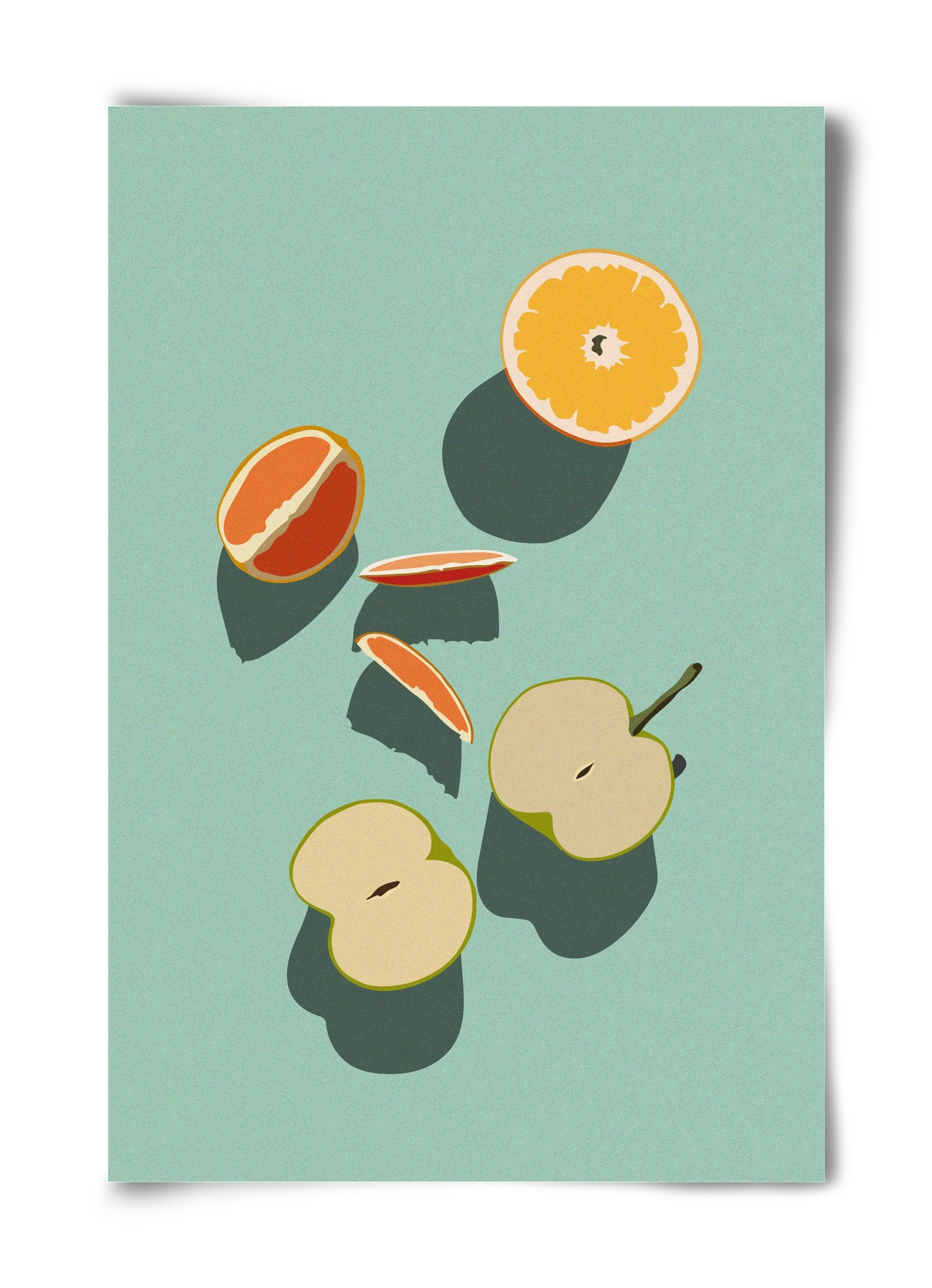 Fruits, 40x60 cm, Keret nélkül