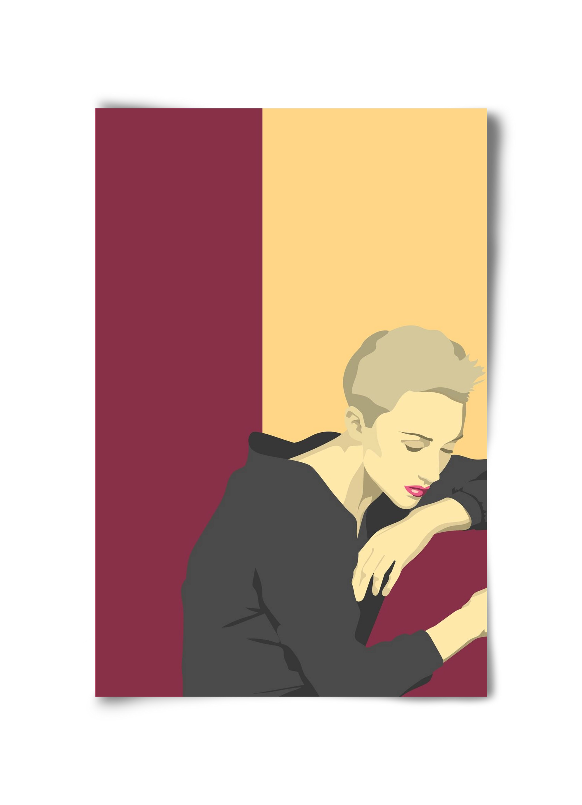 Melancholy, 30x45 cm, Keret nélkül