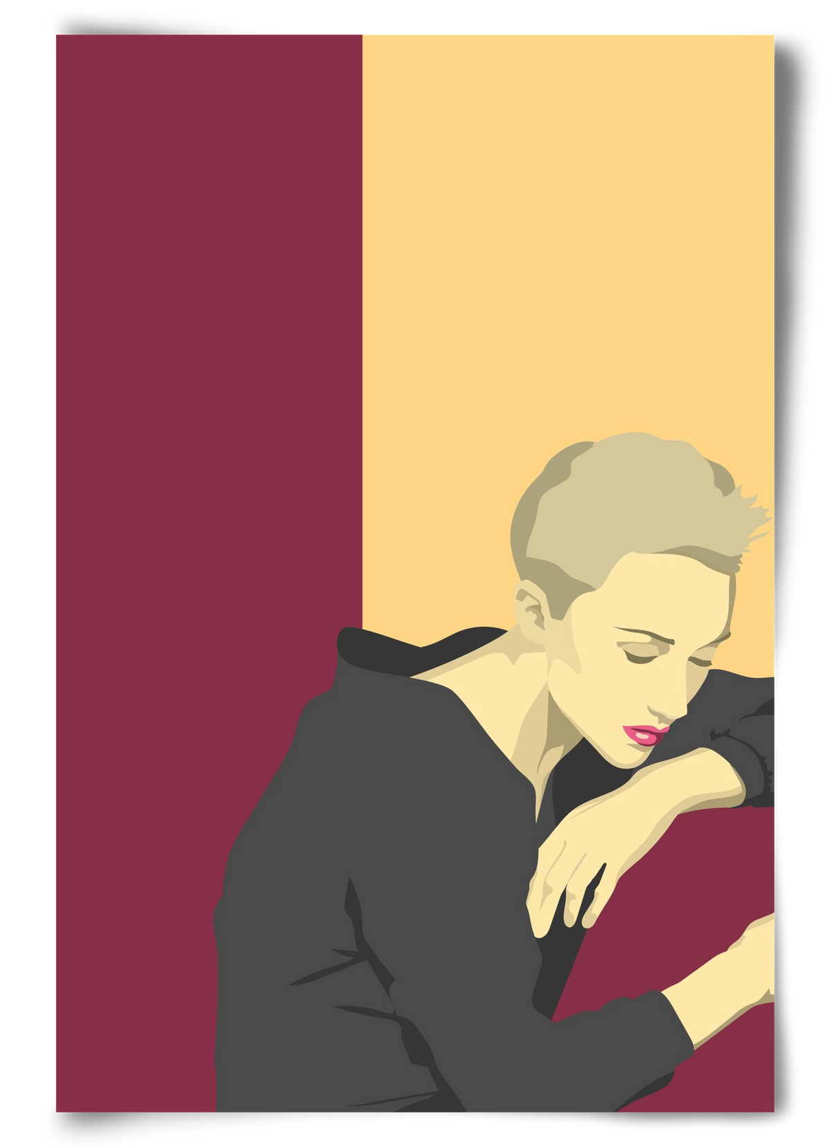 Melancholy, 60x90 cm, Keret nélkül