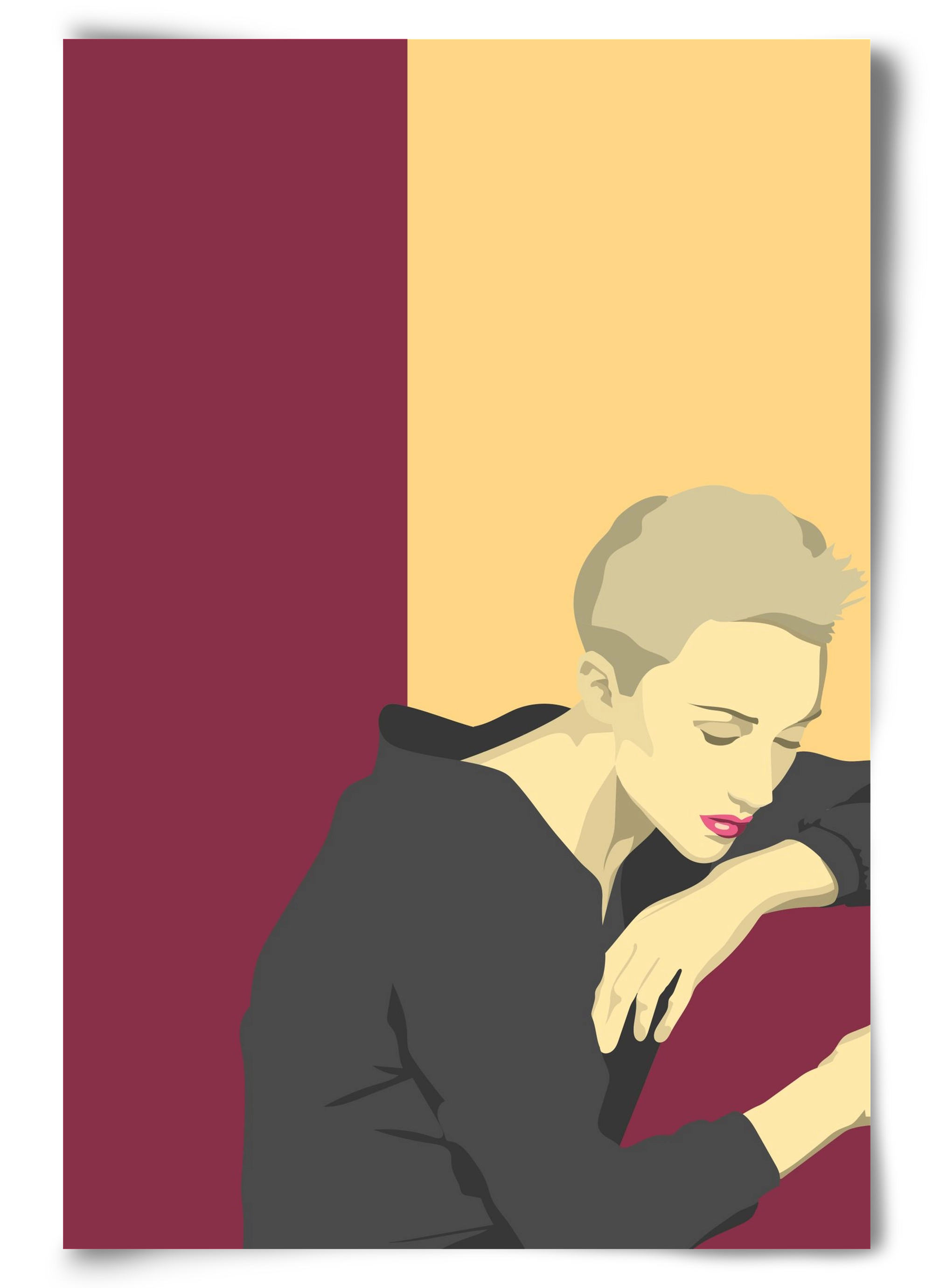 Melancholy, 60x90 cm, Keret nélkül