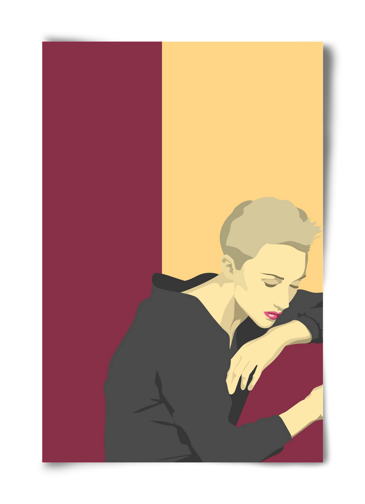 Melancholy, 40x60 cm, Keret nélkül