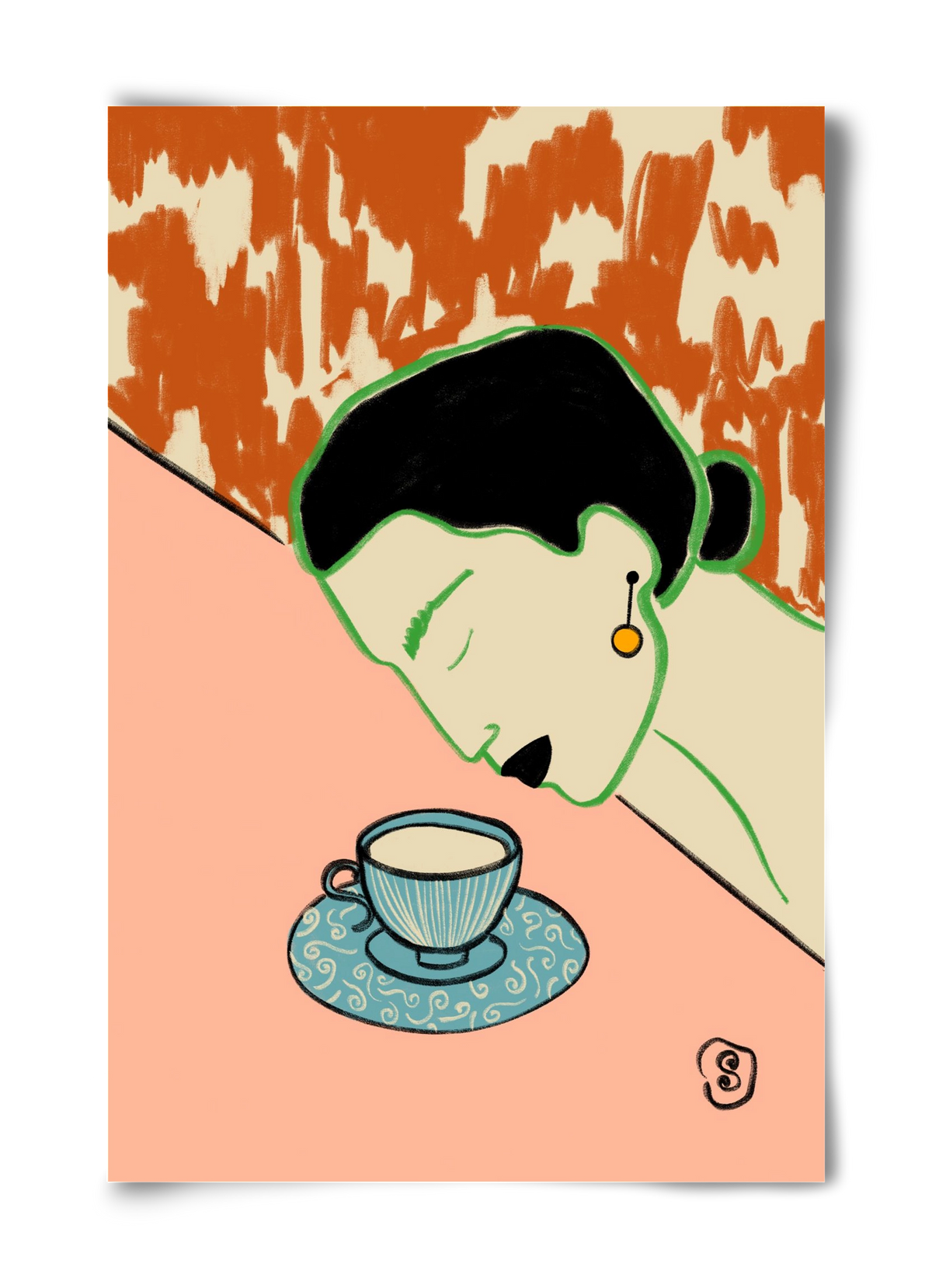 SILENT JOY, 40x60 cm, Keret nélkül