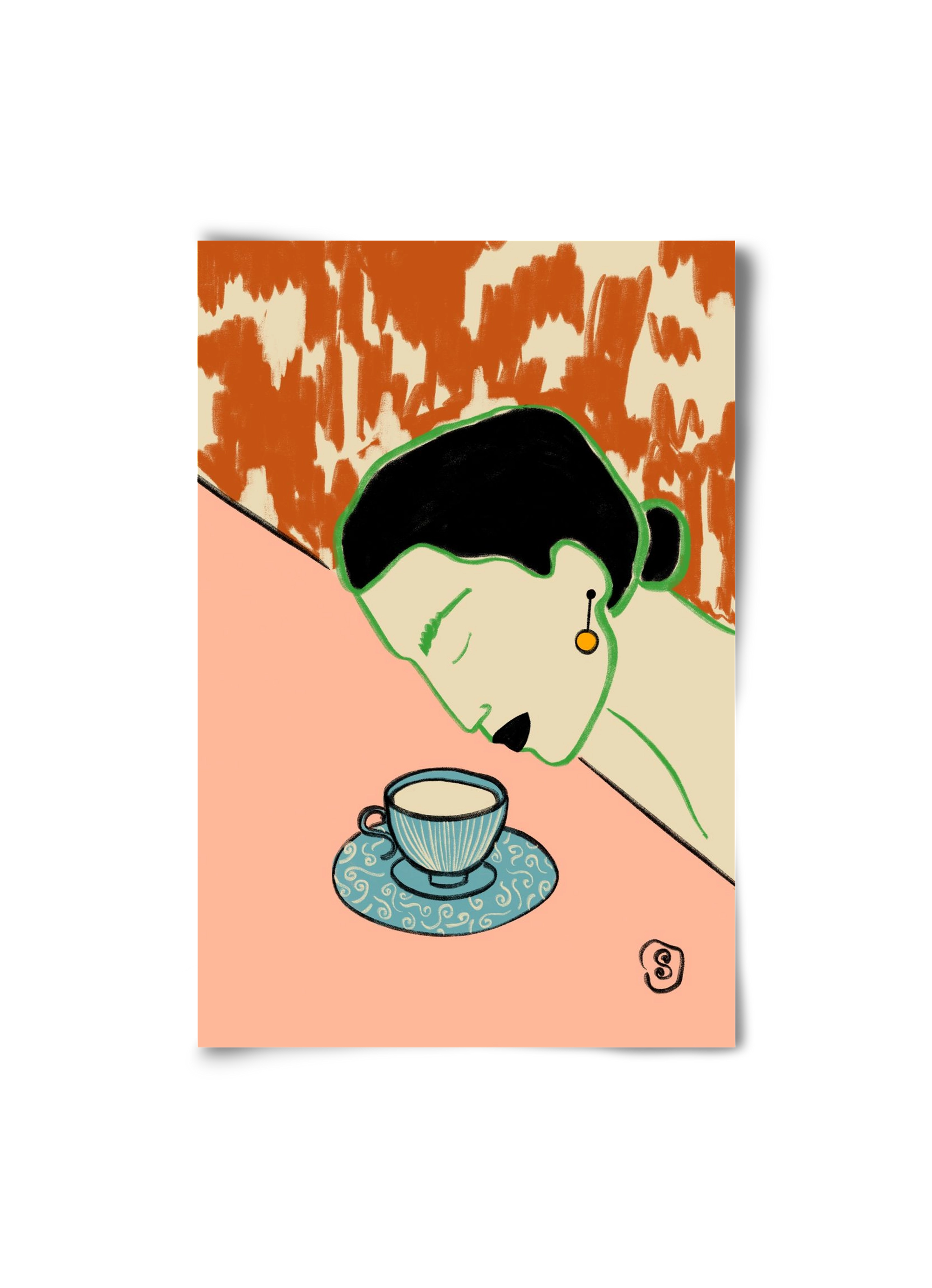 SILENT JOY, 20x30 cm, Keret nélkül