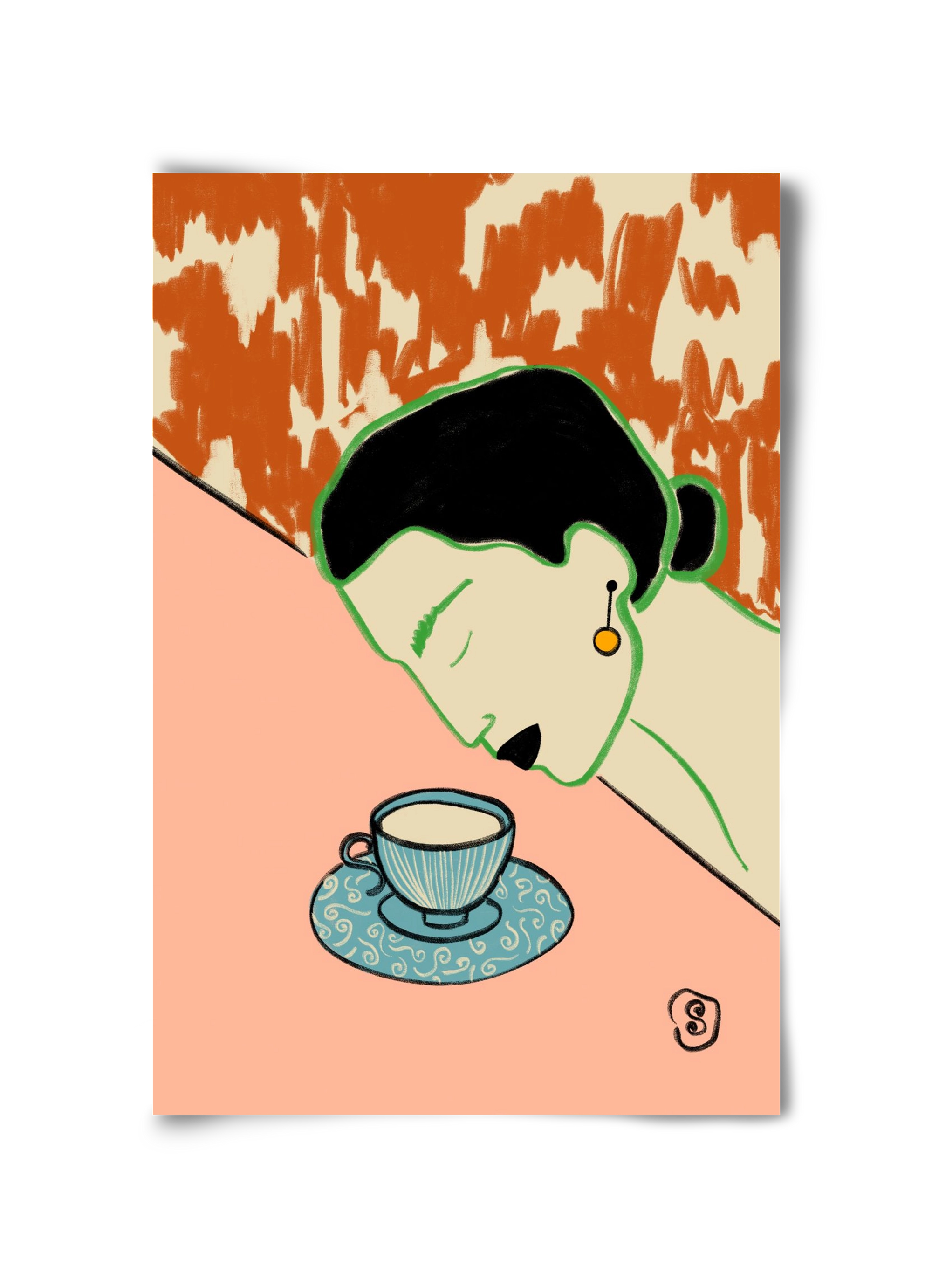 SILENT JOY, 30x45 cm, Keret nélkül