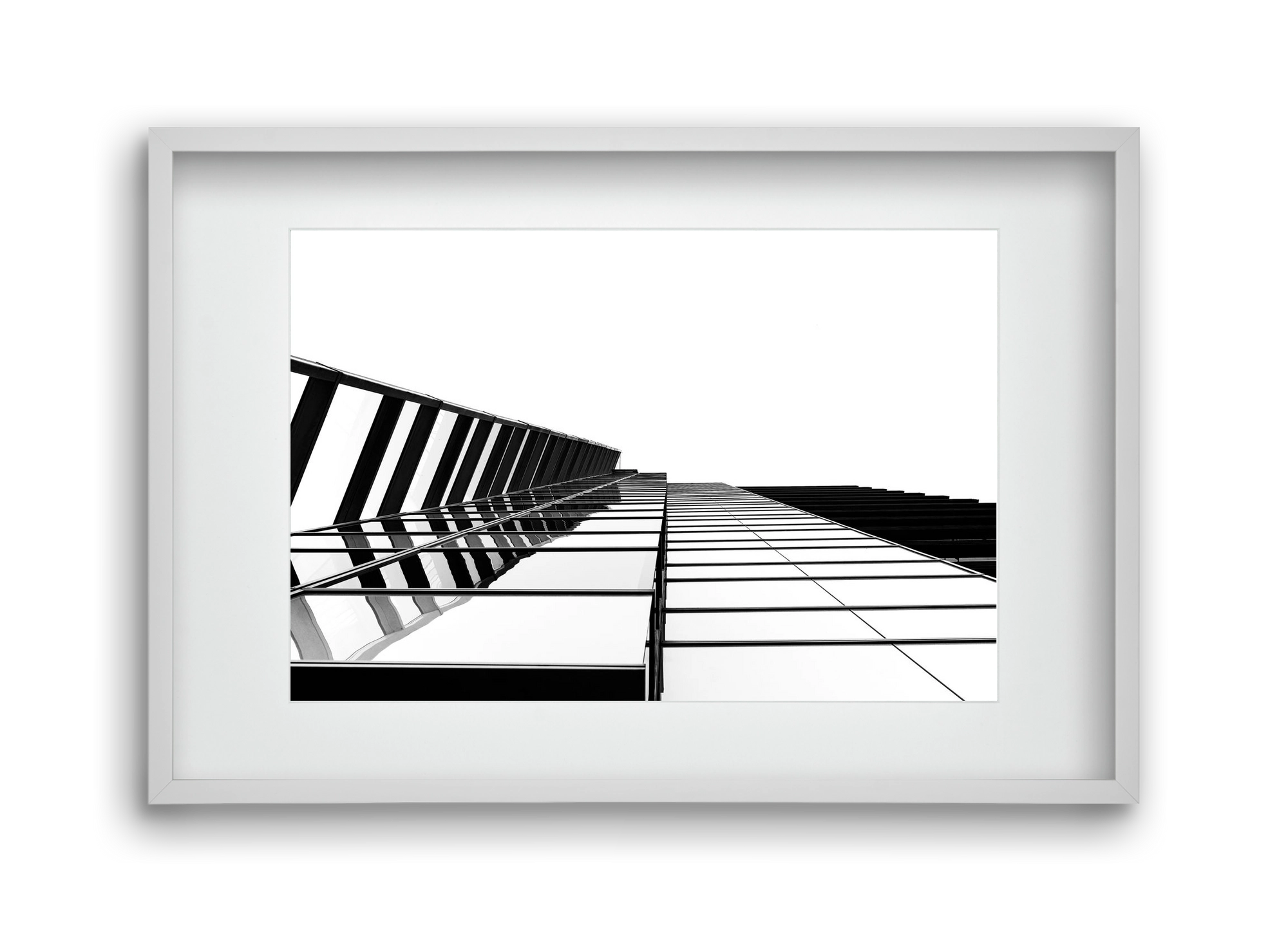 LINES, 45x30 cm (30x20 cm), Fehér keret, paszpartuval