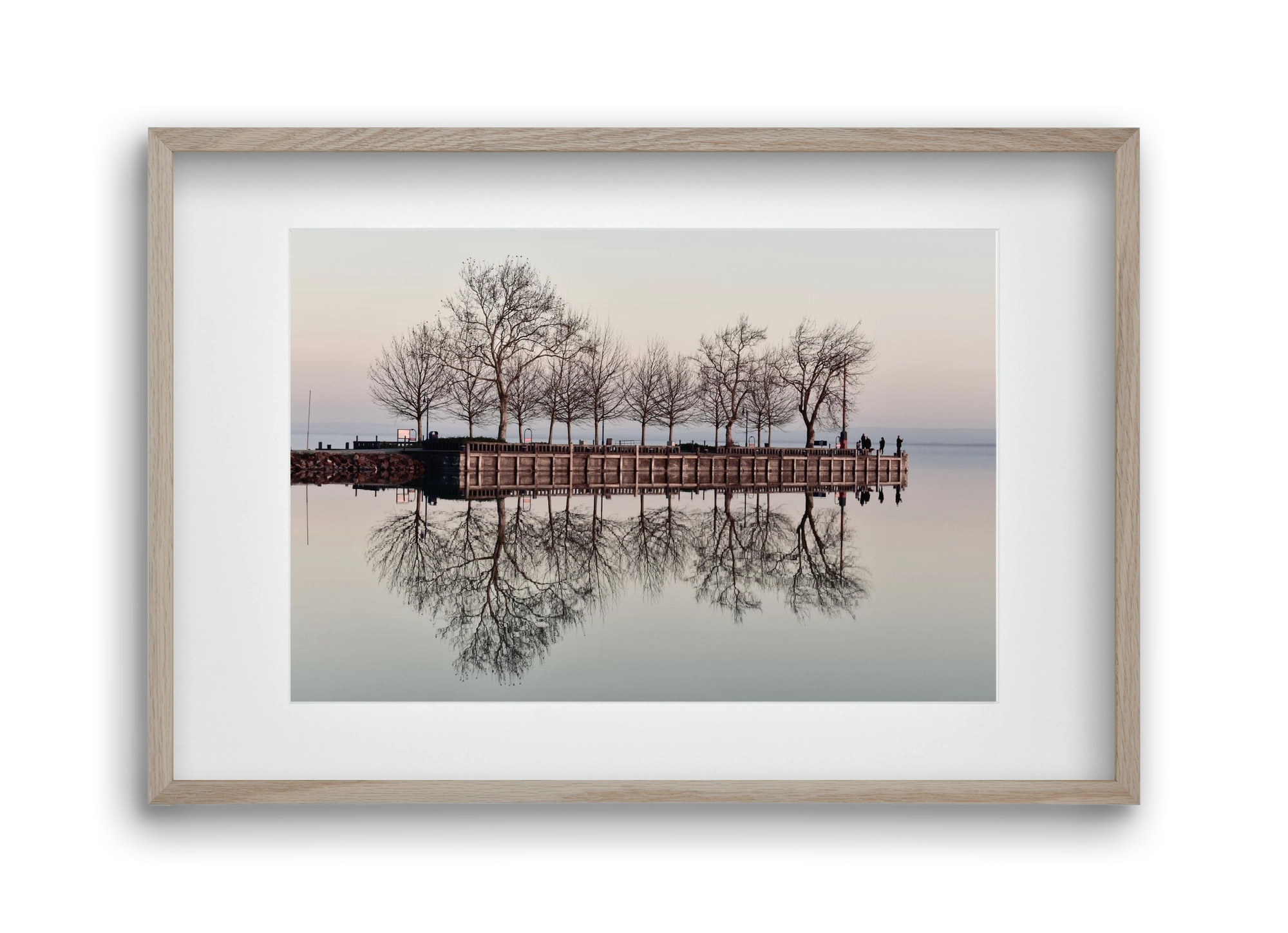 Helas Silver, 45x30 cm (30x20 cm), Tölgy keret, paszpartuval