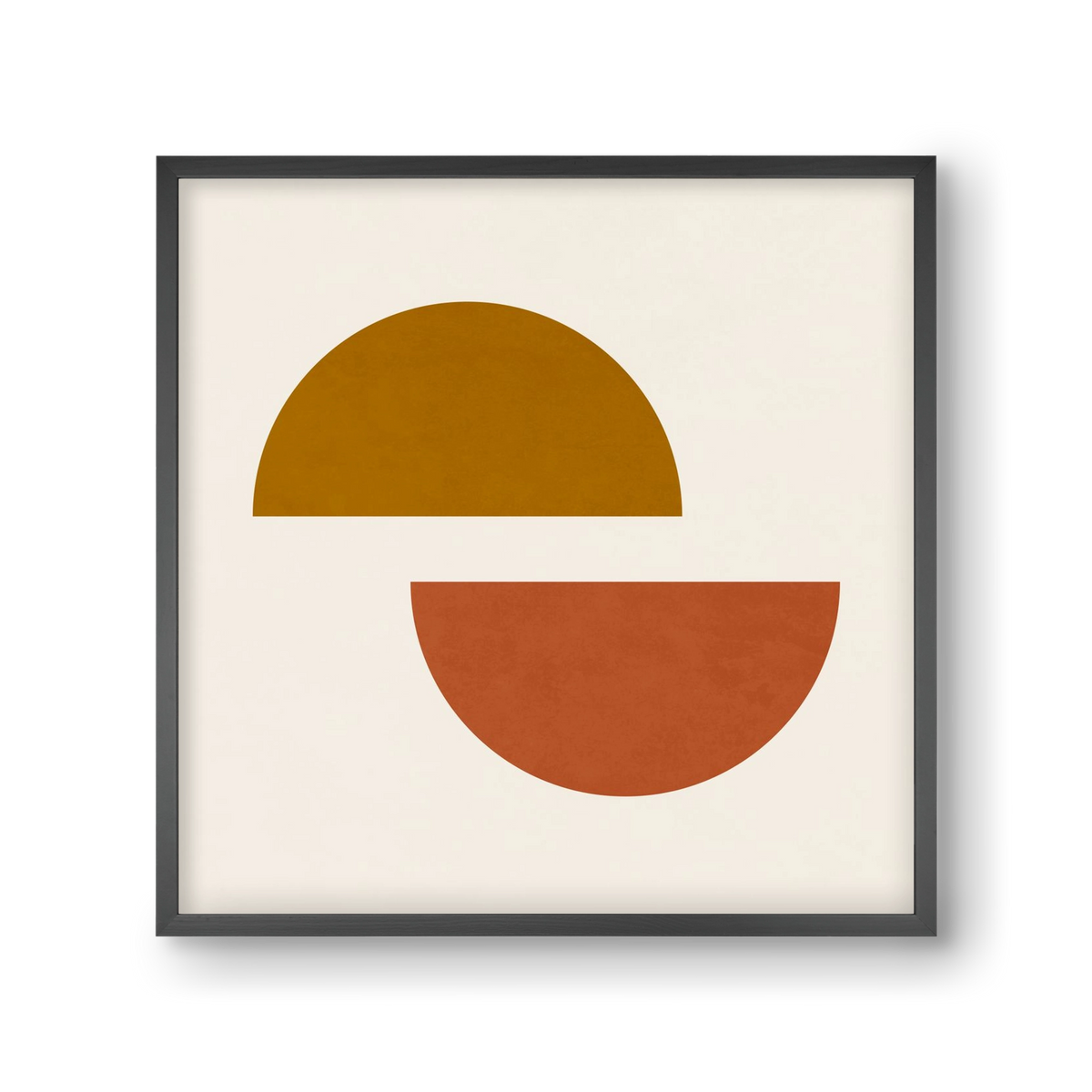 GEOMETRIC SHAPES 4, 30x30 cm (30x30 cm), Fekete keret