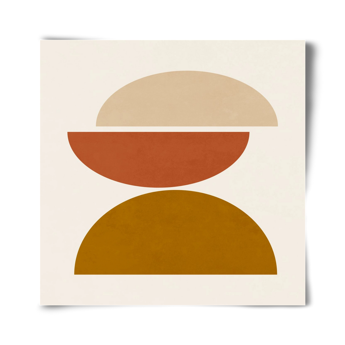 GEOMETRIC SHAPES 7, 40x40 cm, Keret nélkül