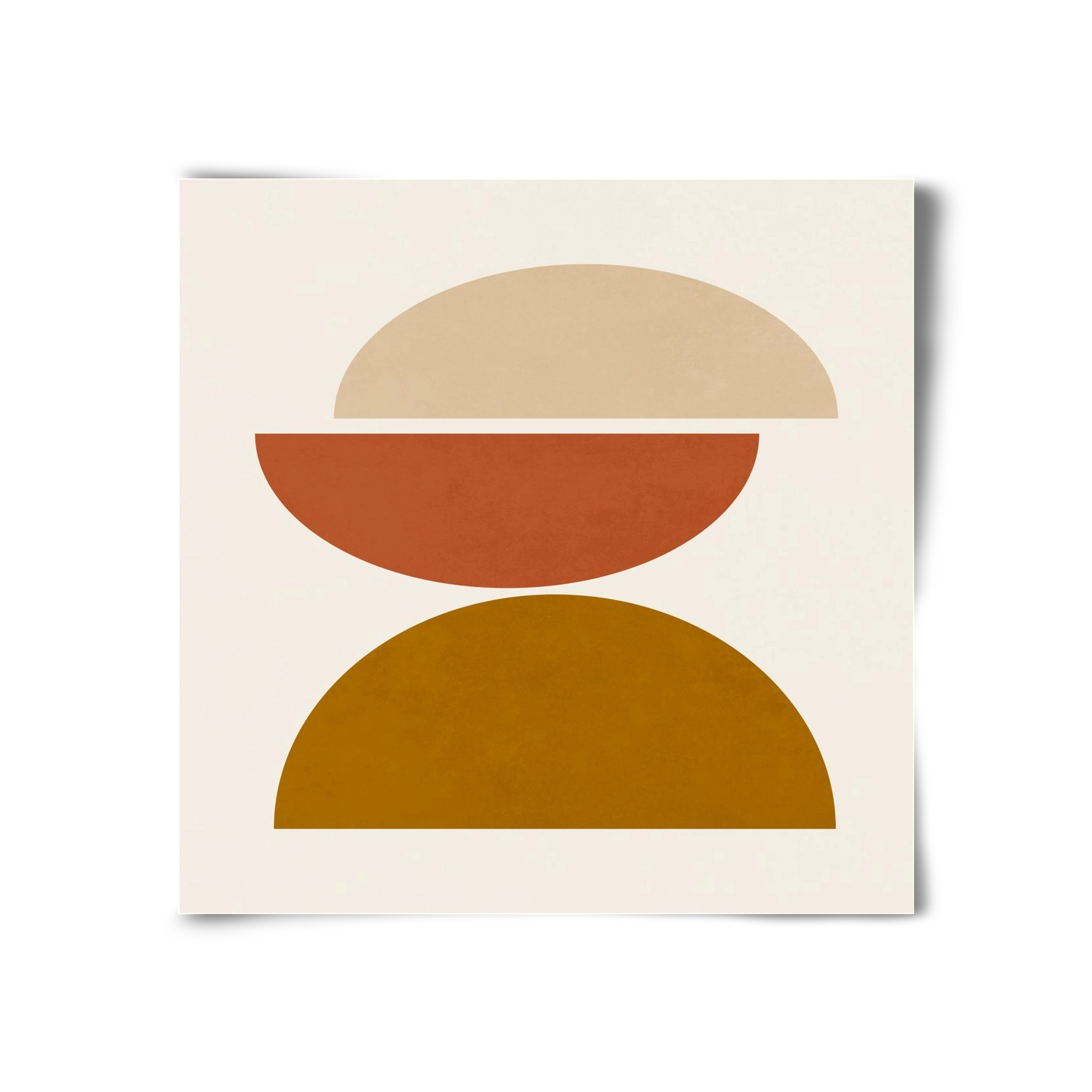 GEOMETRIC SHAPES 7, 30x30 cm, Keret nélkül