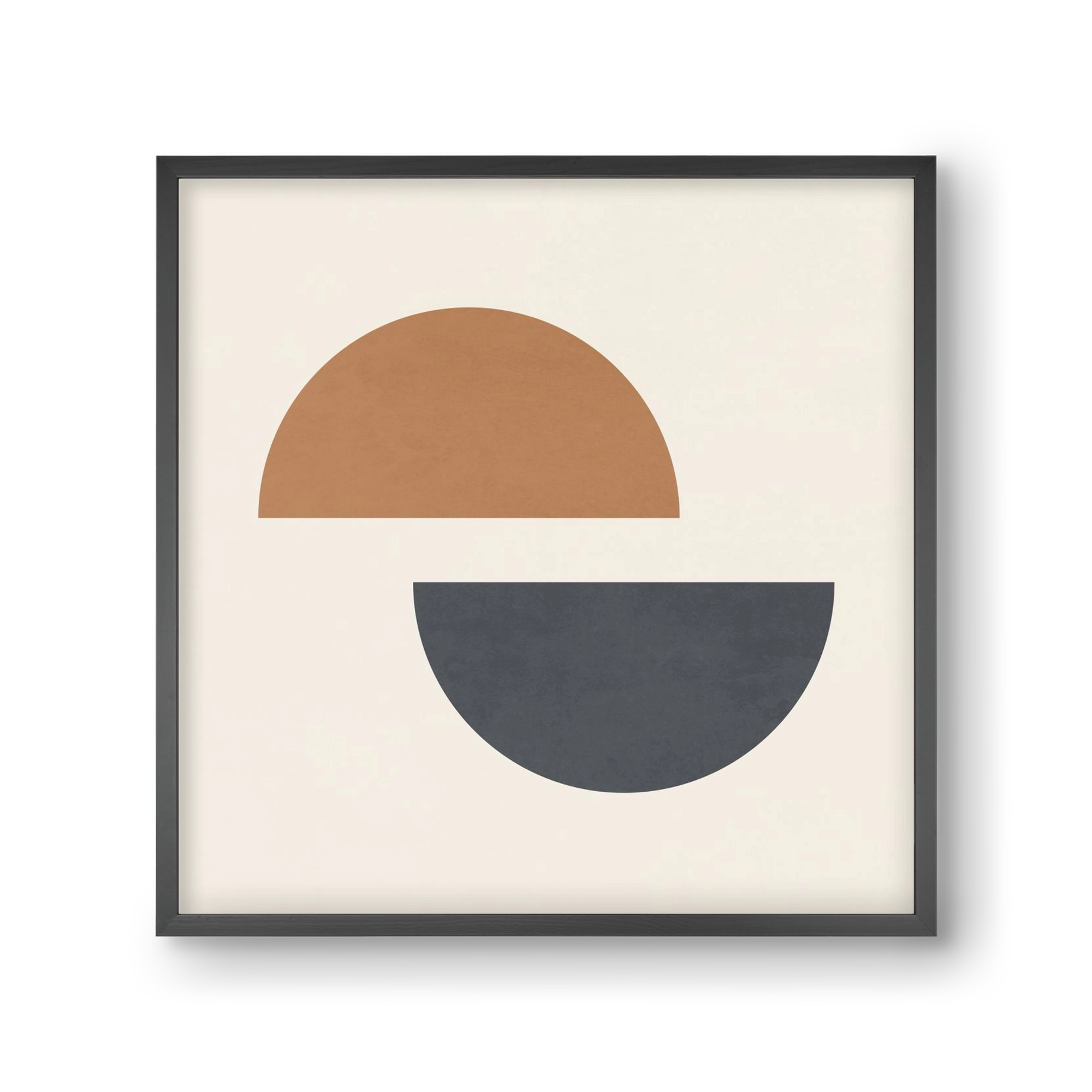 GEOMETRIC ART 4, 30x30 cm (30x30 cm), Fekete keret