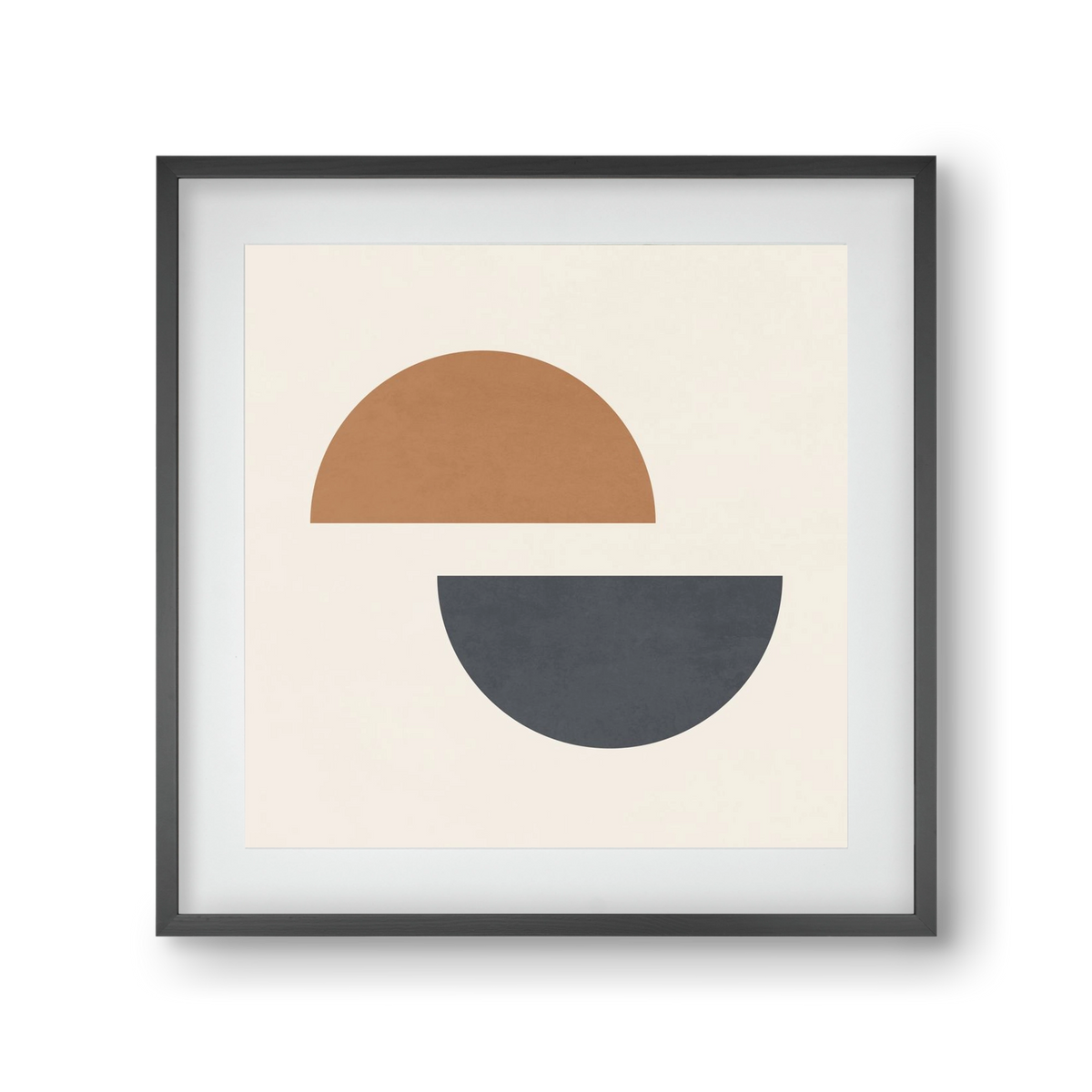 GEOMETRIC ART 4, 30x30 cm (20x20 cm), Fekete keret, paszpartuval