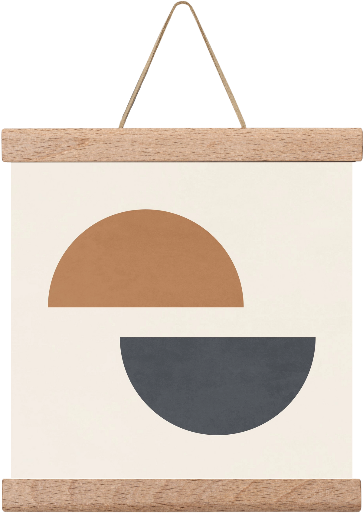 GEOMETRIC ART 4, 20x20 cm (20x20 cm), Tölgy akasztó