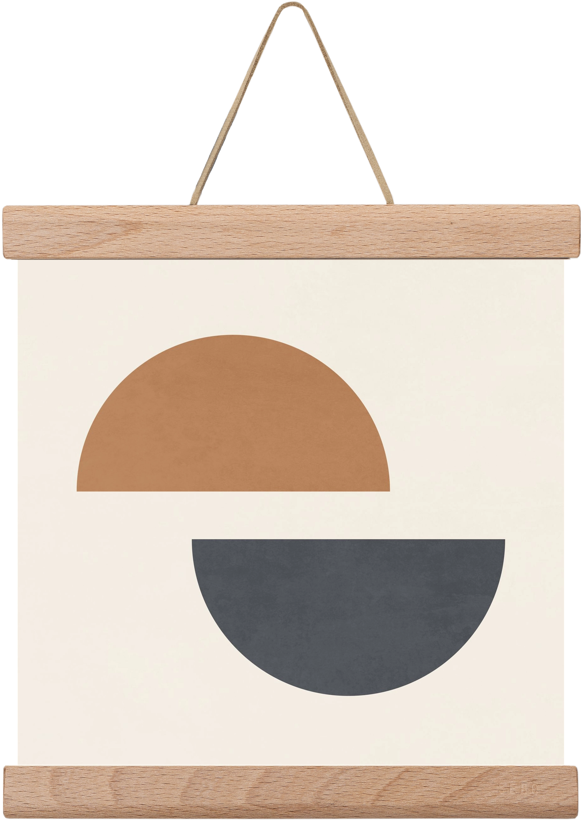 GEOMETRIC ART 4, 20x20 cm (20x20 cm), Tölgy akasztó