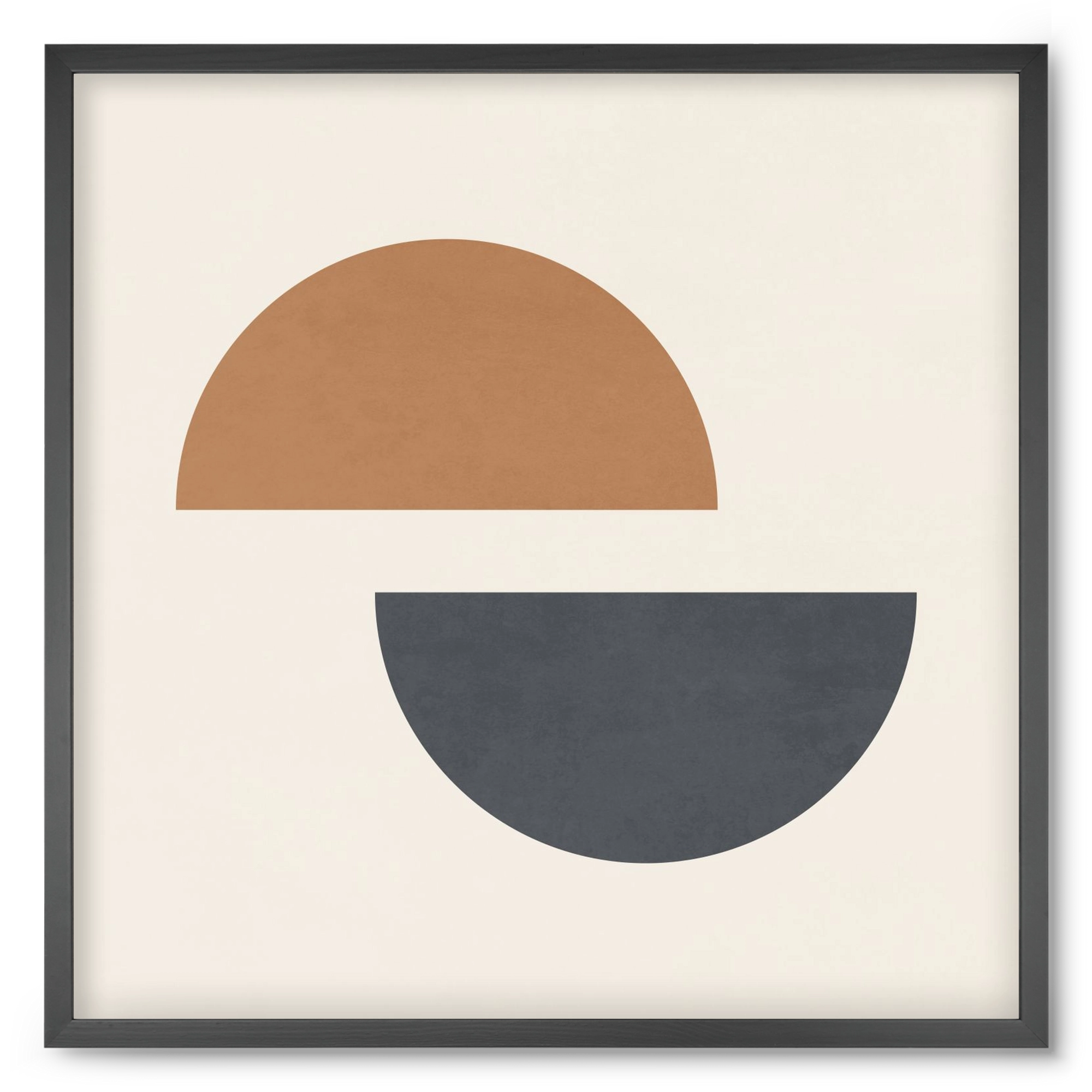 GEOMETRIC ART 4, 50x50 cm (50x50 cm), Fekete keret