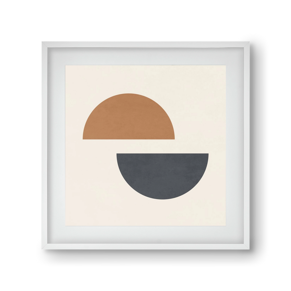 GEOMETRIC ART 4, 30x30 cm (20x20 cm), Fehér keret, paszpartuval