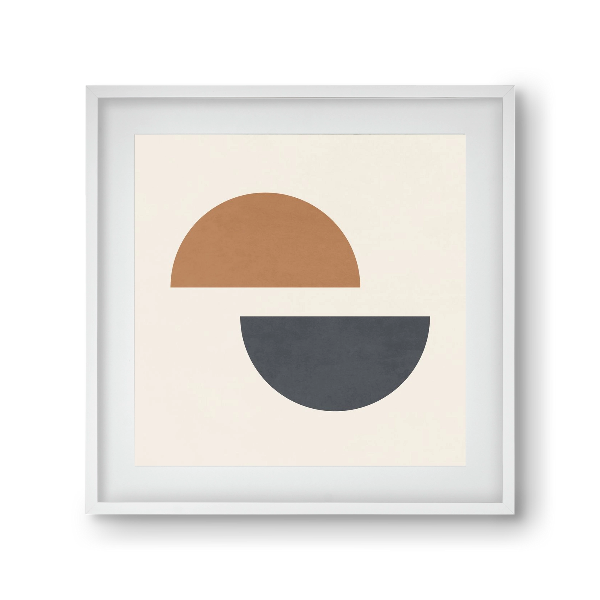 GEOMETRIC ART 4, 30x30 cm (20x20 cm), Fehér keret, paszpartuval