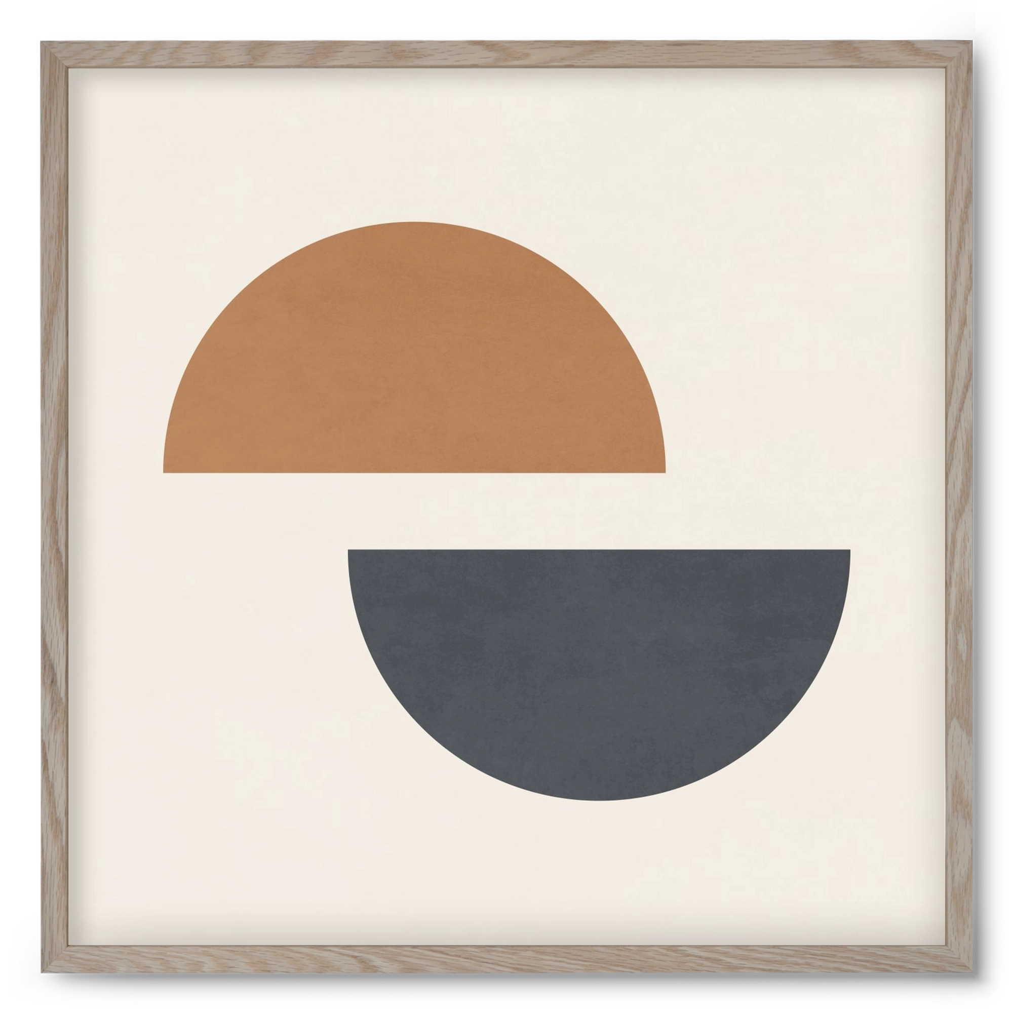 GEOMETRIC ART 4, 50x50 cm (50x50 cm), Tölgy keret