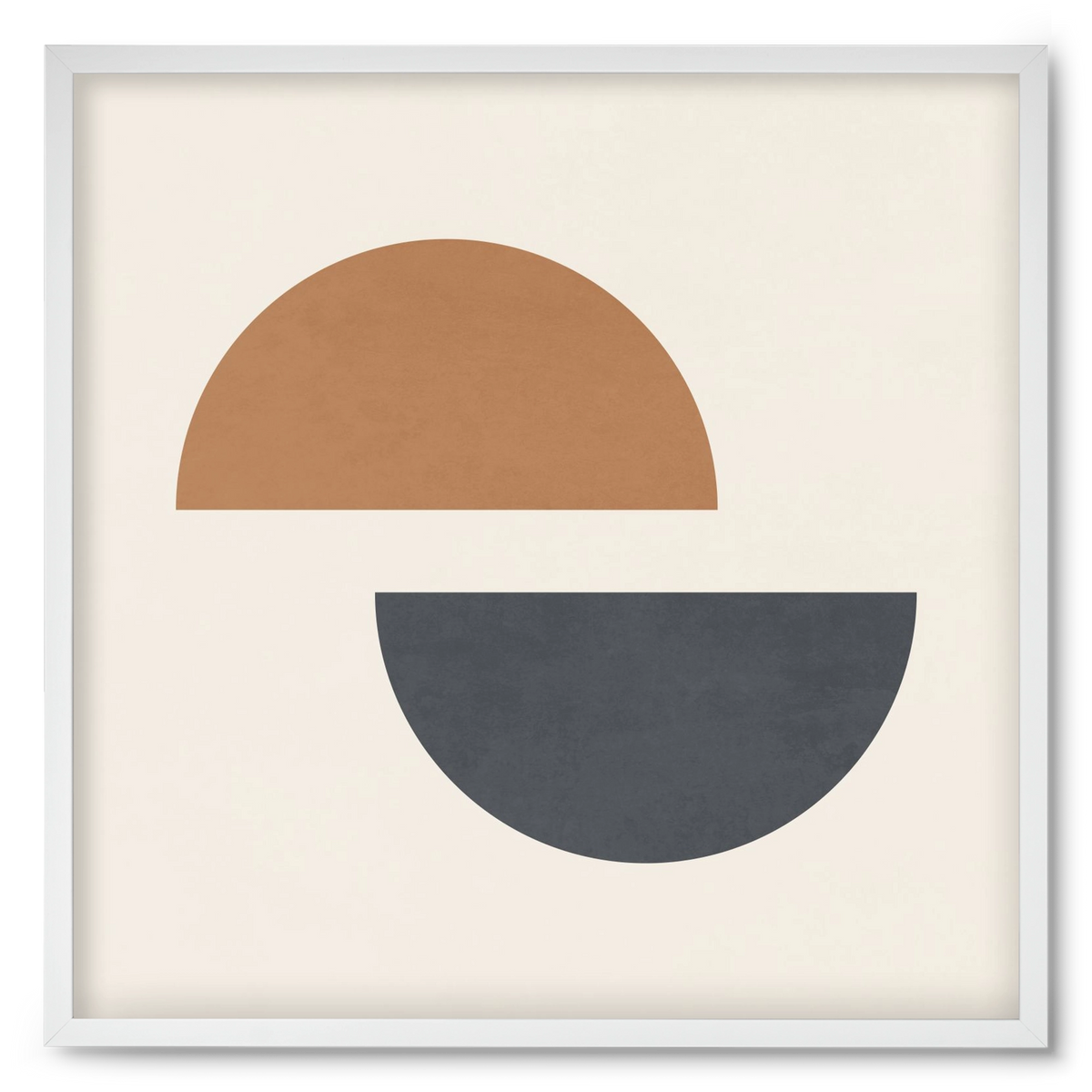 GEOMETRIC ART 4, 50x50 cm (50x50 cm), Fehér keret