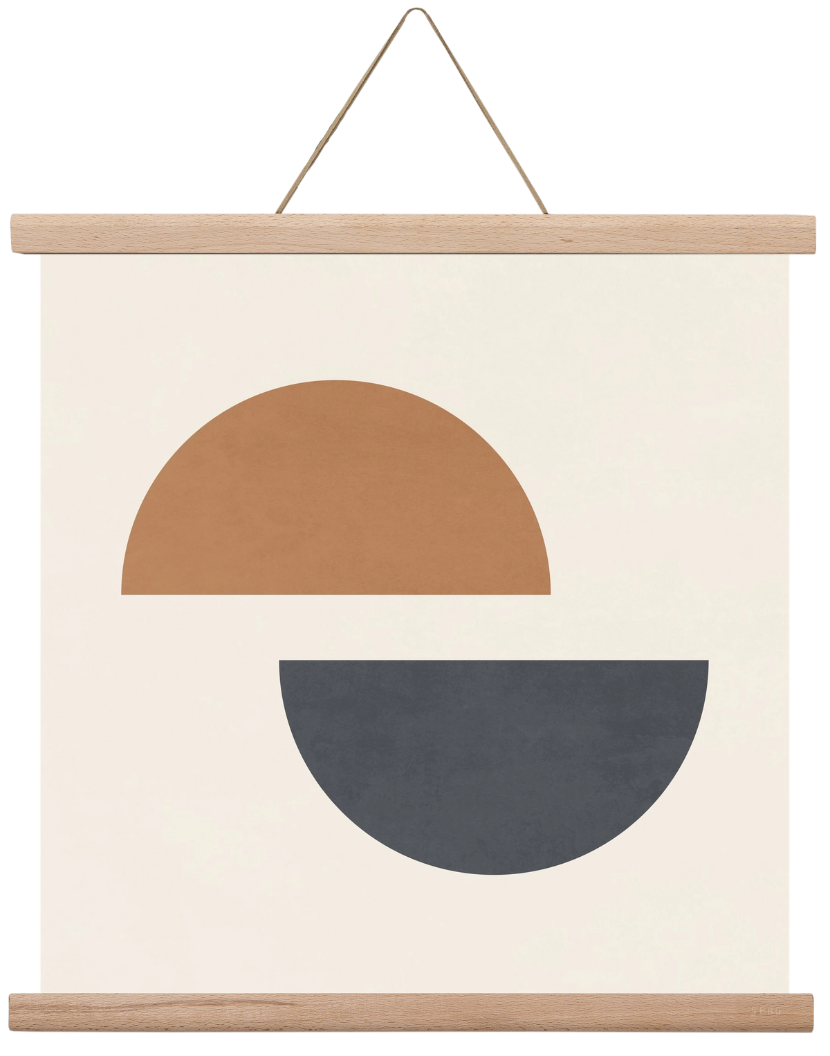 GEOMETRIC ART 4, 40x40 cm (40x40 cm), Tölgy akasztó