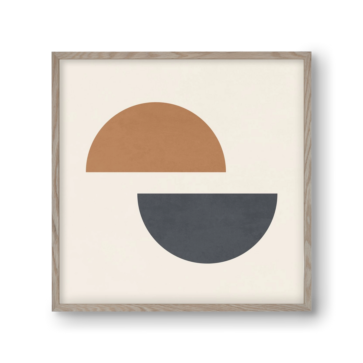 GEOMETRIC ART 4, 30x30 cm (30x30 cm), Tölgy keret