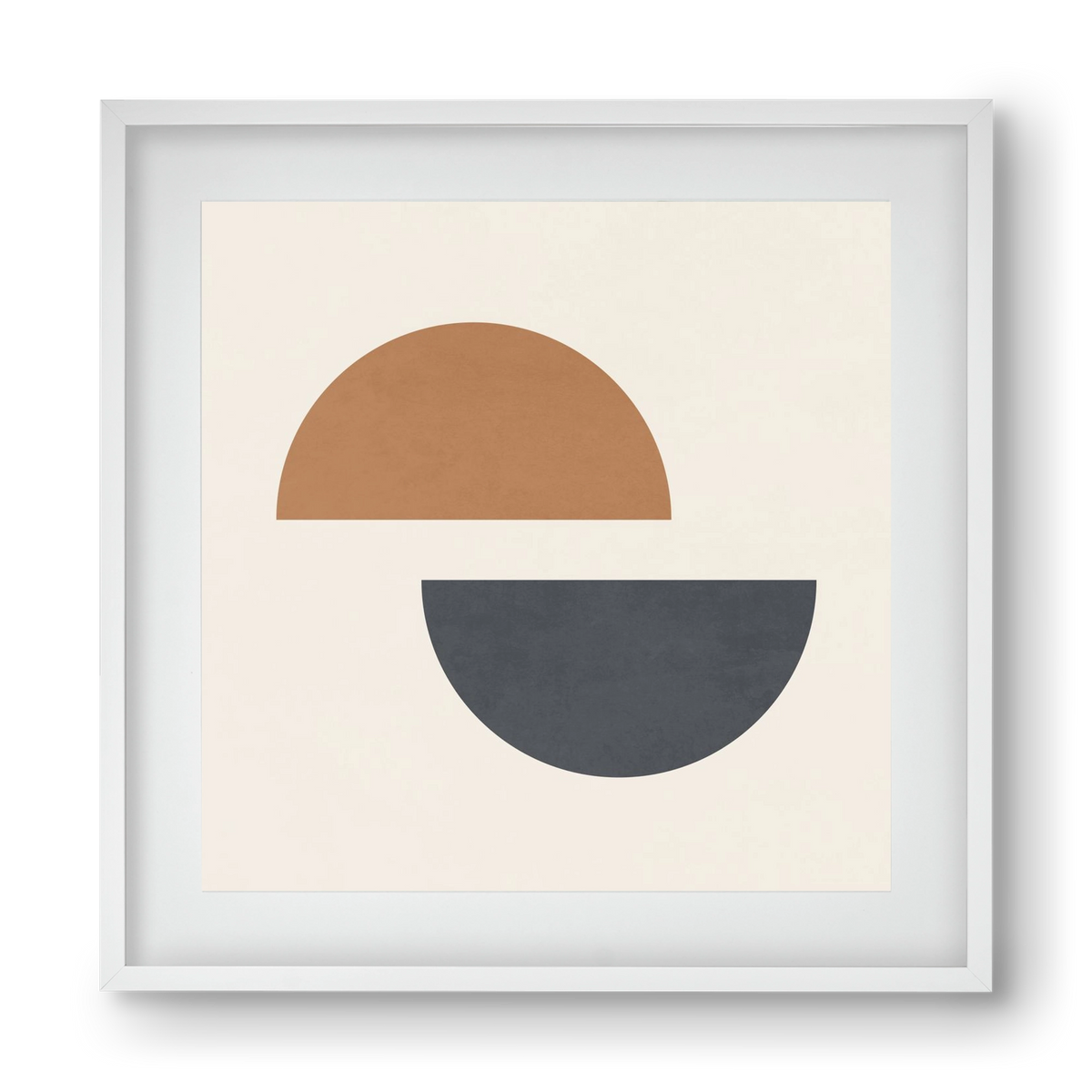 GEOMETRIC ART 4, 40x40 cm (30x30 cm), Fehér keret, paszpartuval