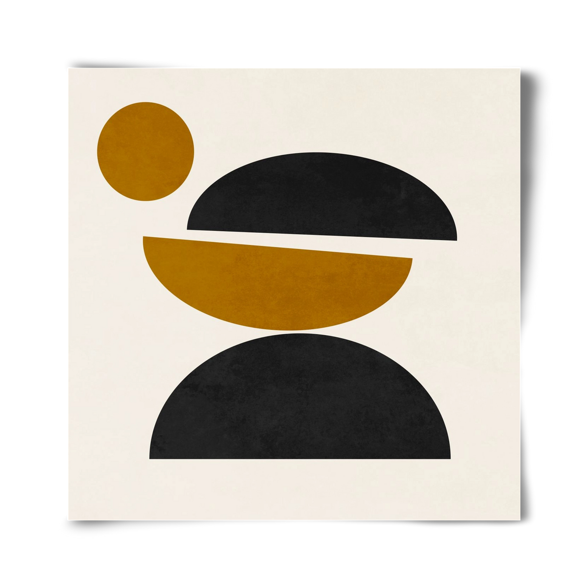 GEOMETRIC SHAPES 9, 40x40 cm, Keret nélkül