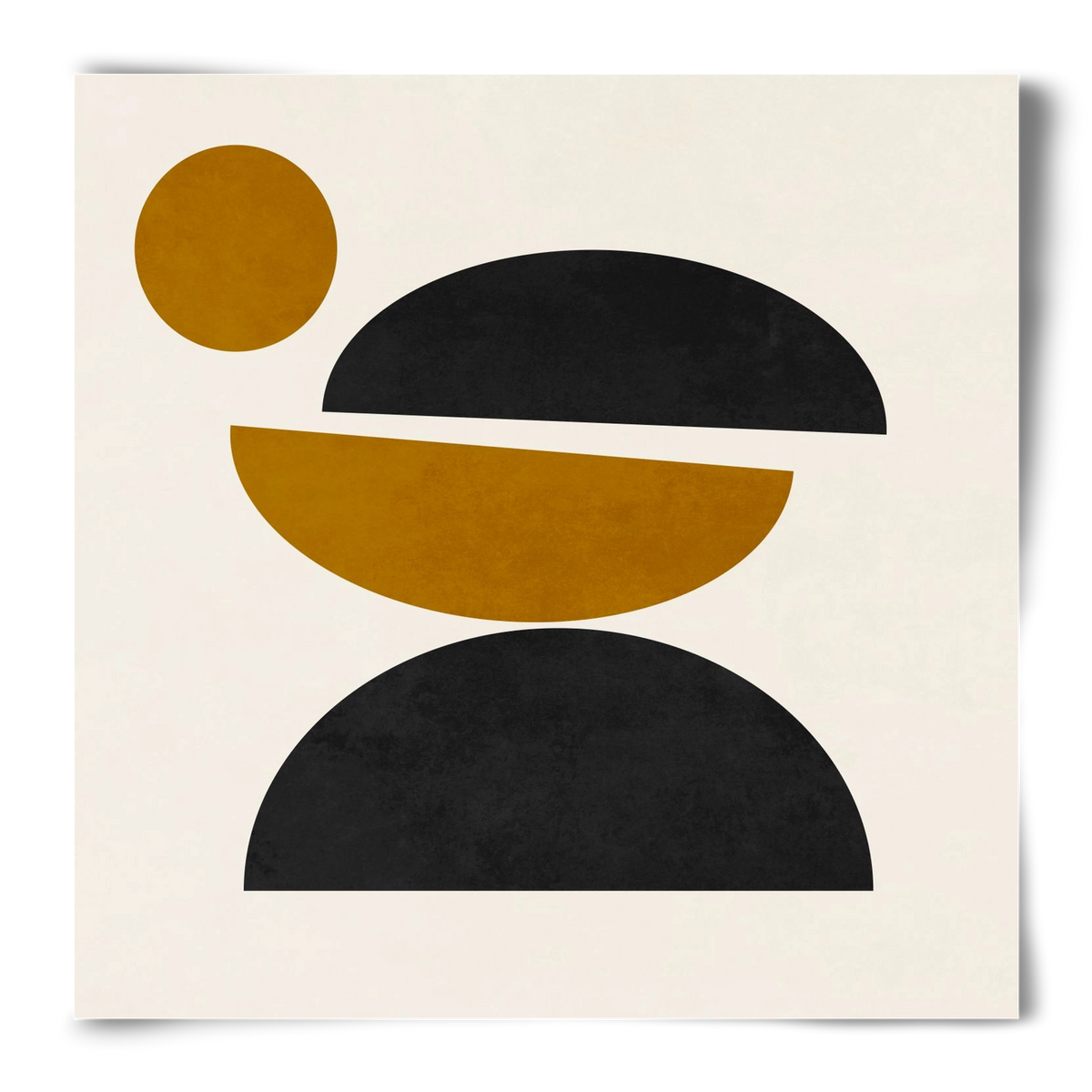 GEOMETRIC SHAPES 9, 50x50 cm, Keret nélkül