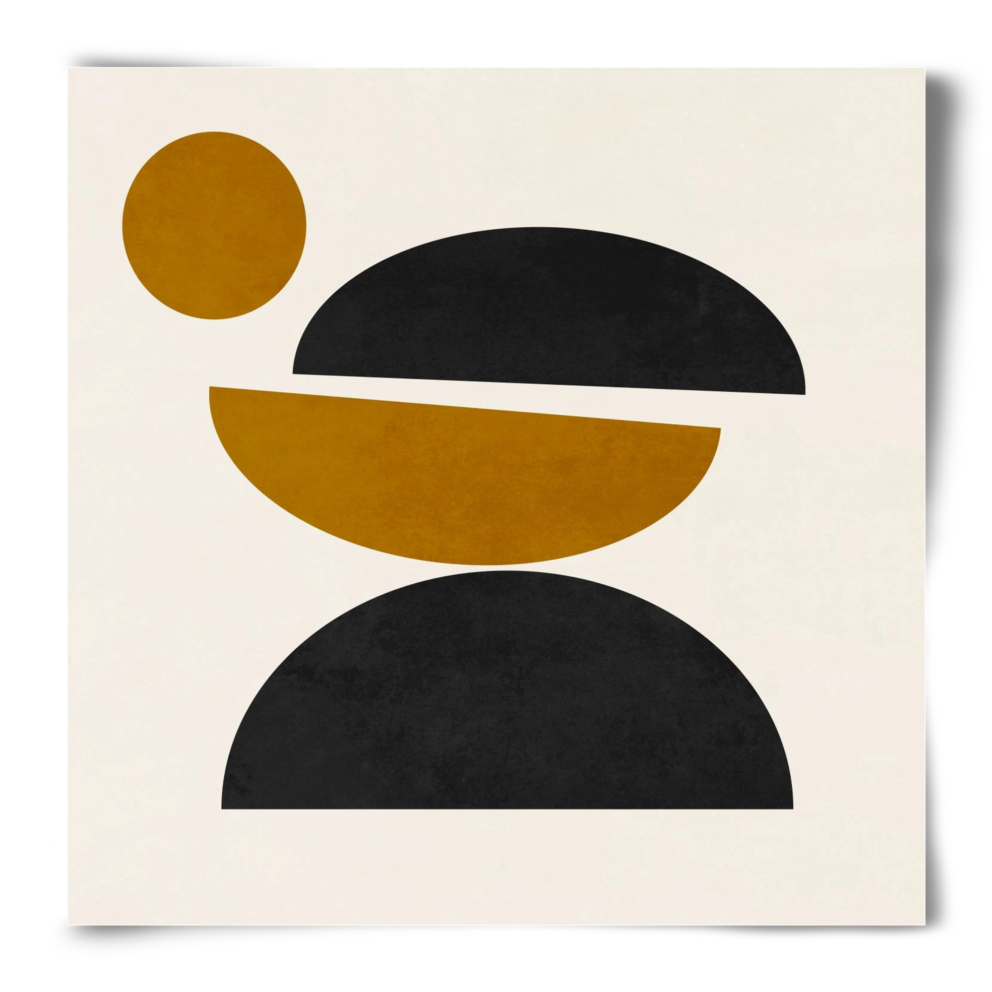 GEOMETRIC SHAPES 9, 50x50 cm, Keret nélkül