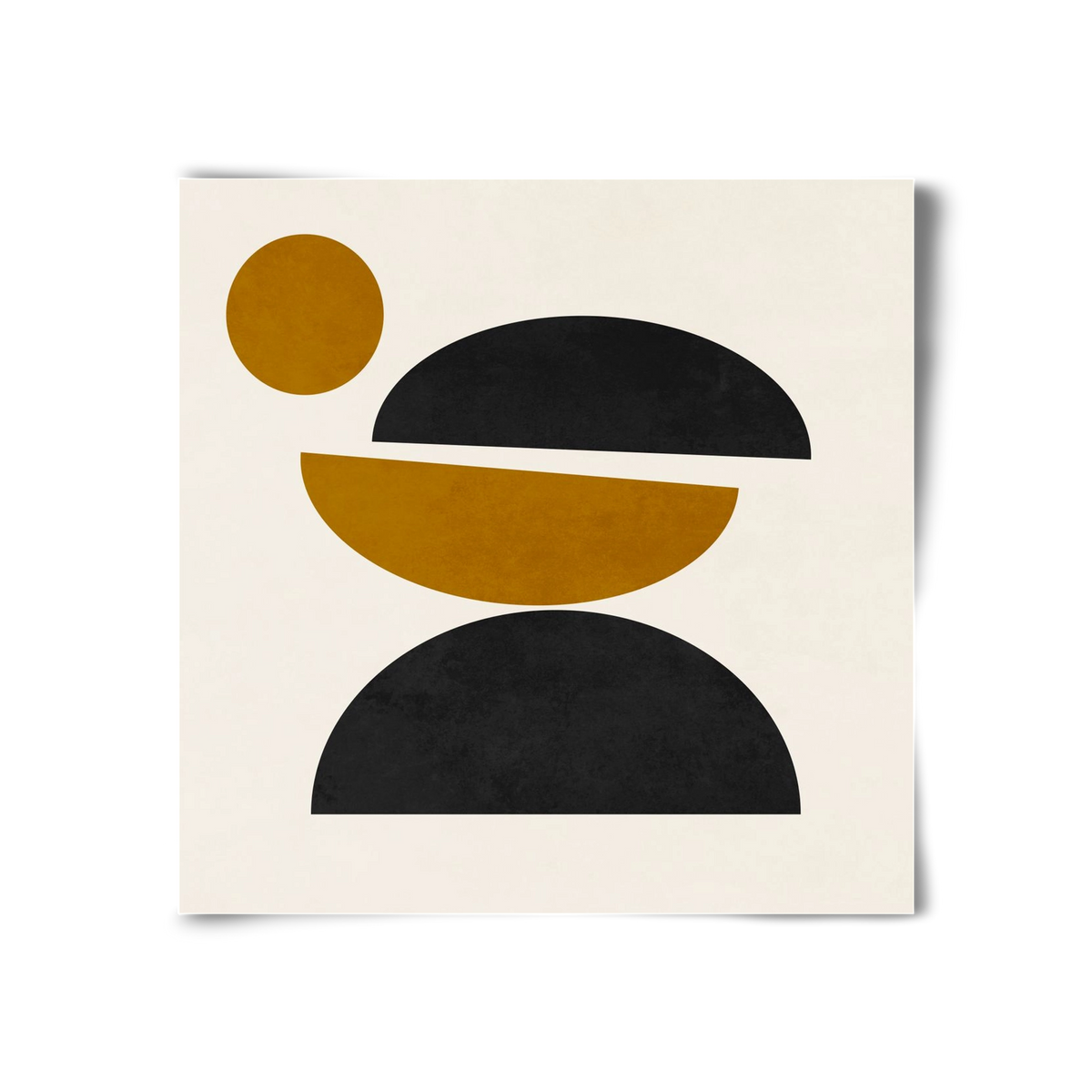 GEOMETRIC SHAPES 9, 30x30 cm, Keret nélkül