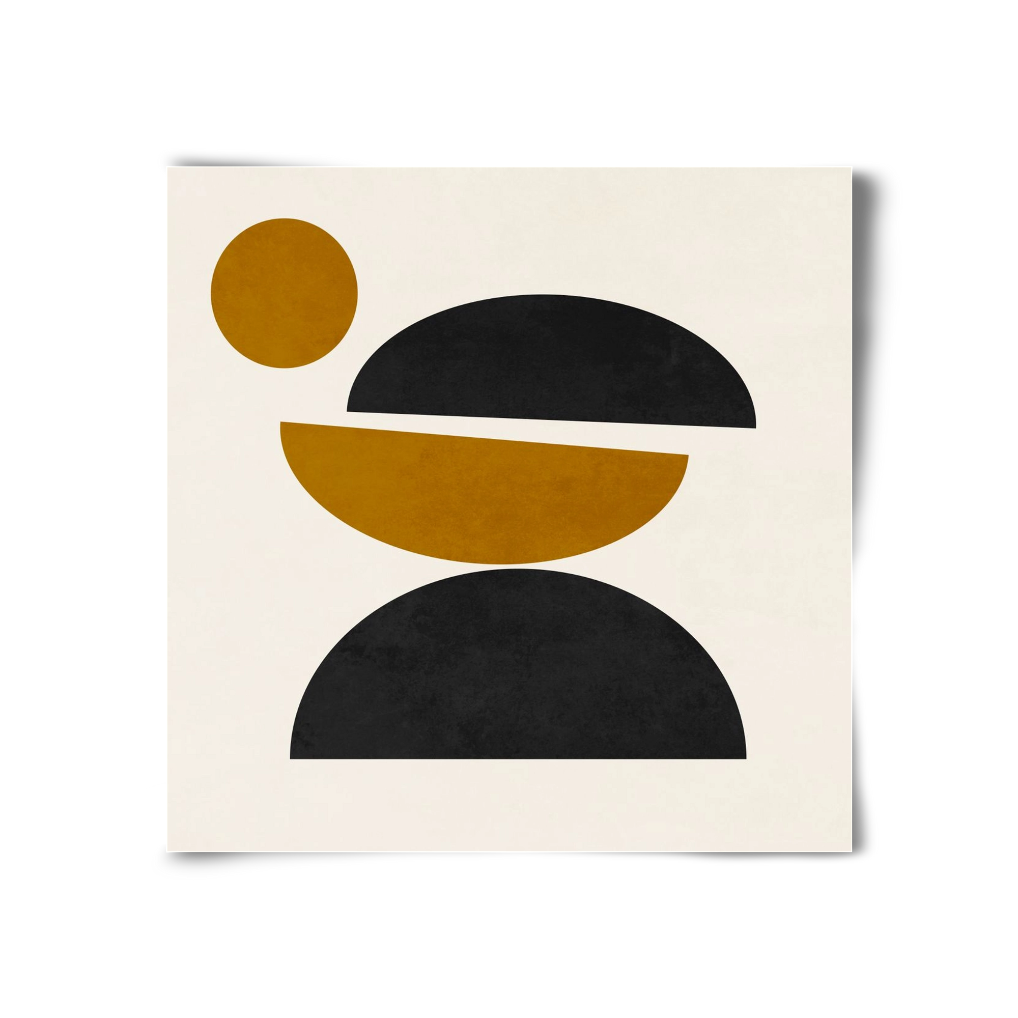 GEOMETRIC SHAPES 9, 30x30 cm, Keret nélkül