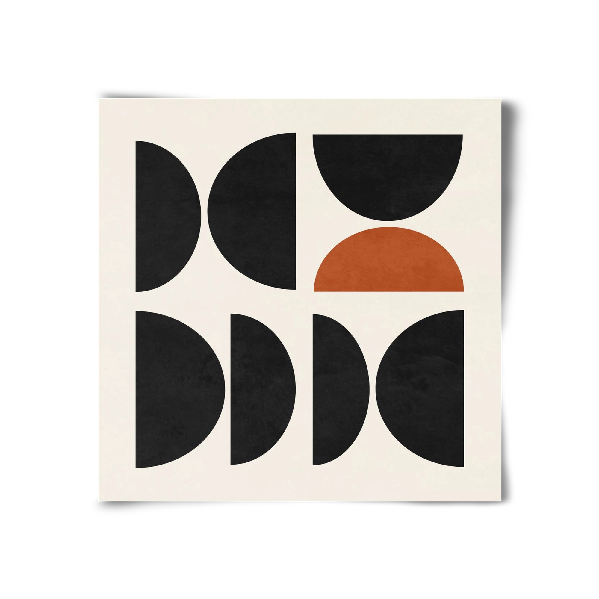 GEOMETRIC SHAPES 10, 30x30 cm, Keret nélkül