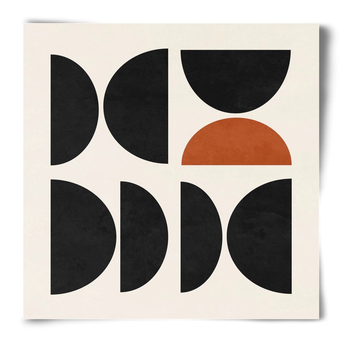 GEOMETRIC SHAPES 10, 50x50 cm, Keret nélkül