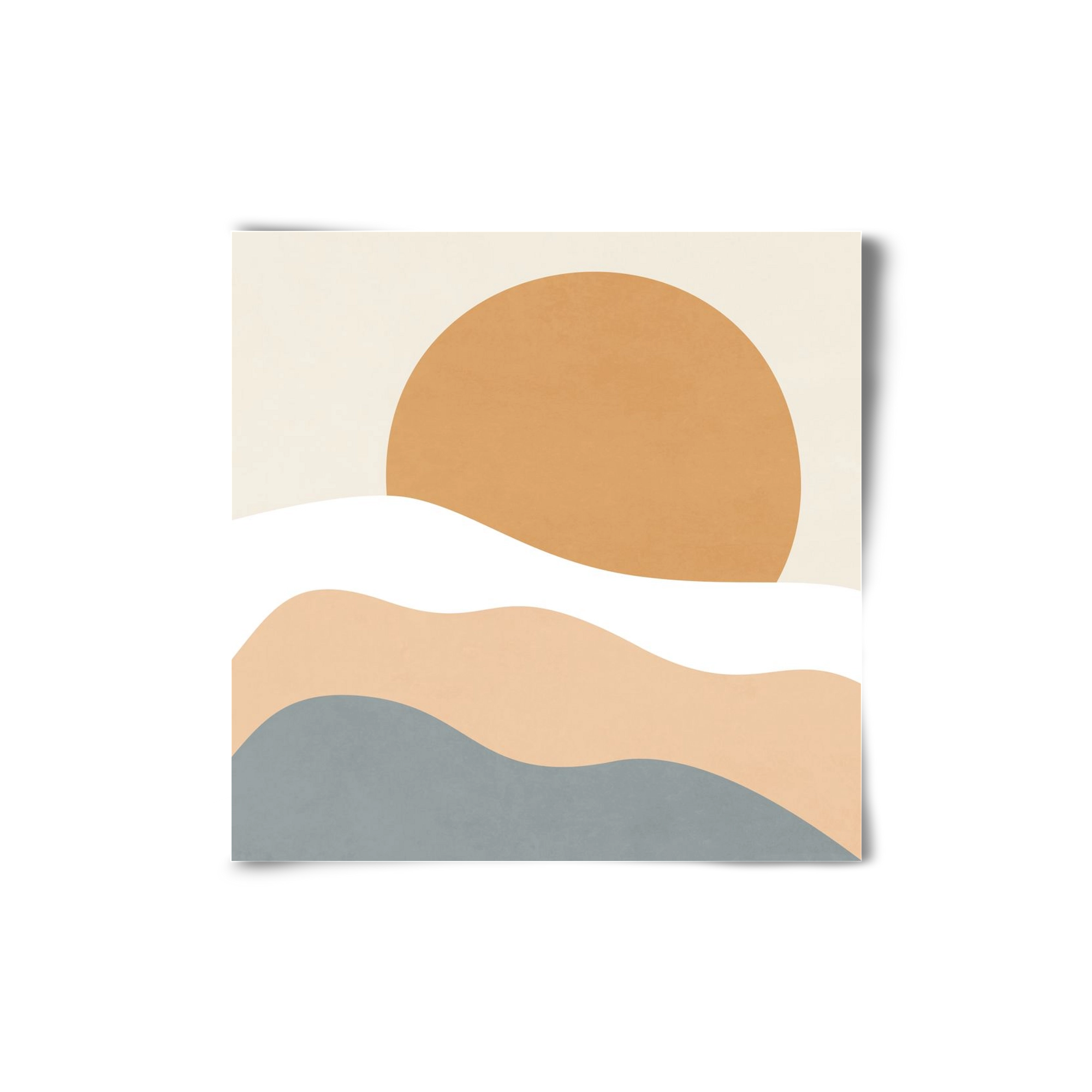 MINIMAL LANDSCAPE - 3, 20x20 cm, Keret nélkül