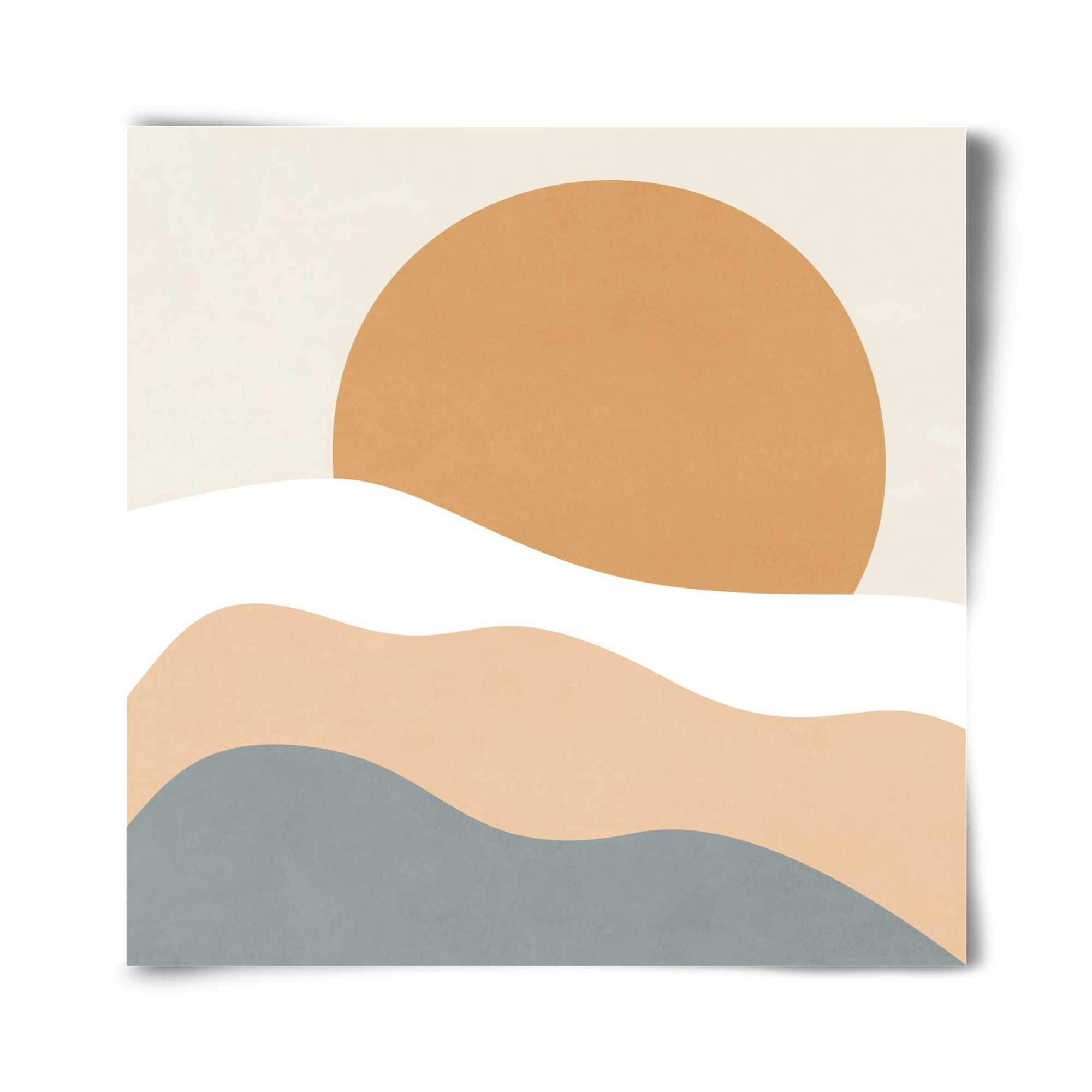 MINIMAL LANDSCAPE - 3, 40x40 cm, Keret nélkül