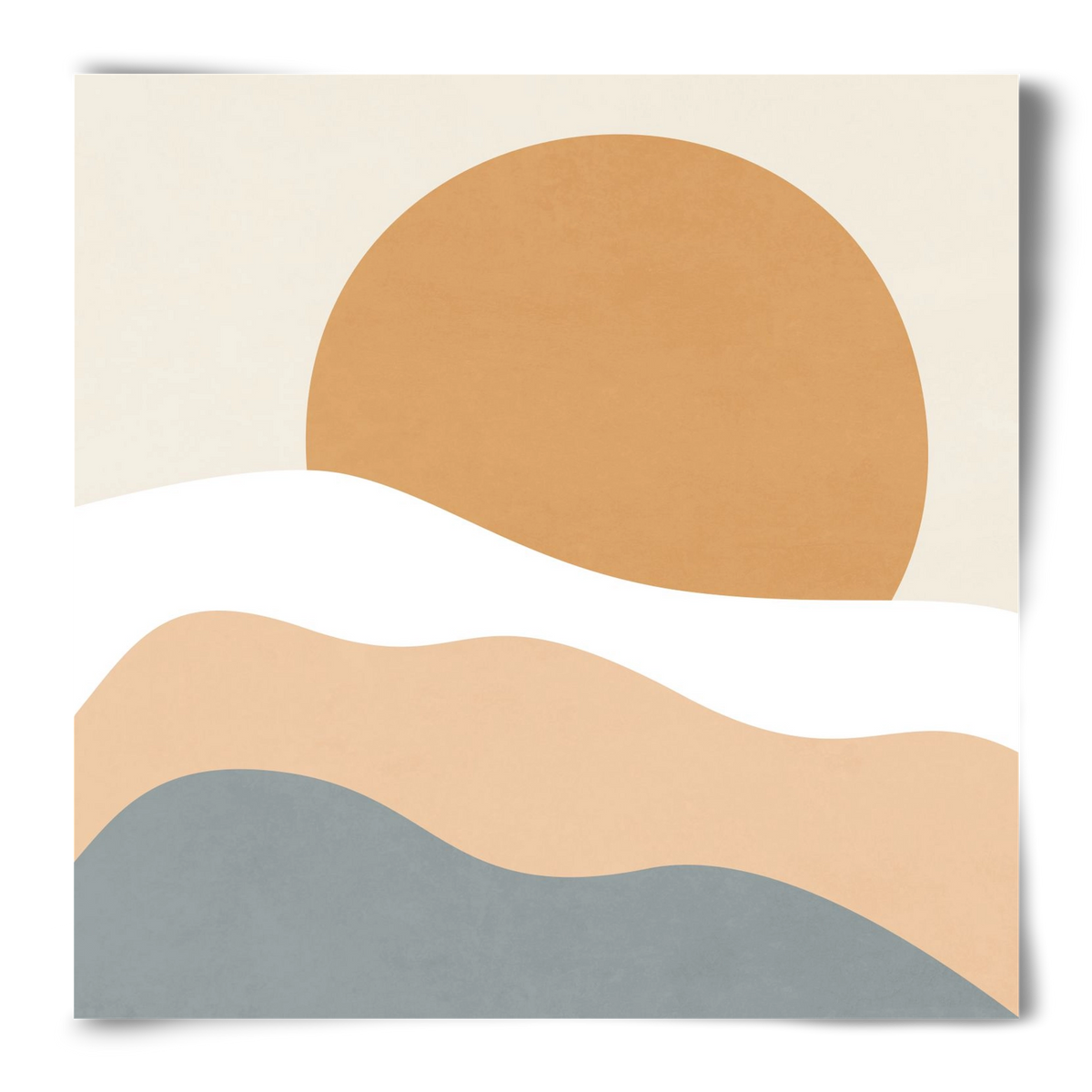 MINIMAL LANDSCAPE - 3, 50x50 cm, Keret nélkül