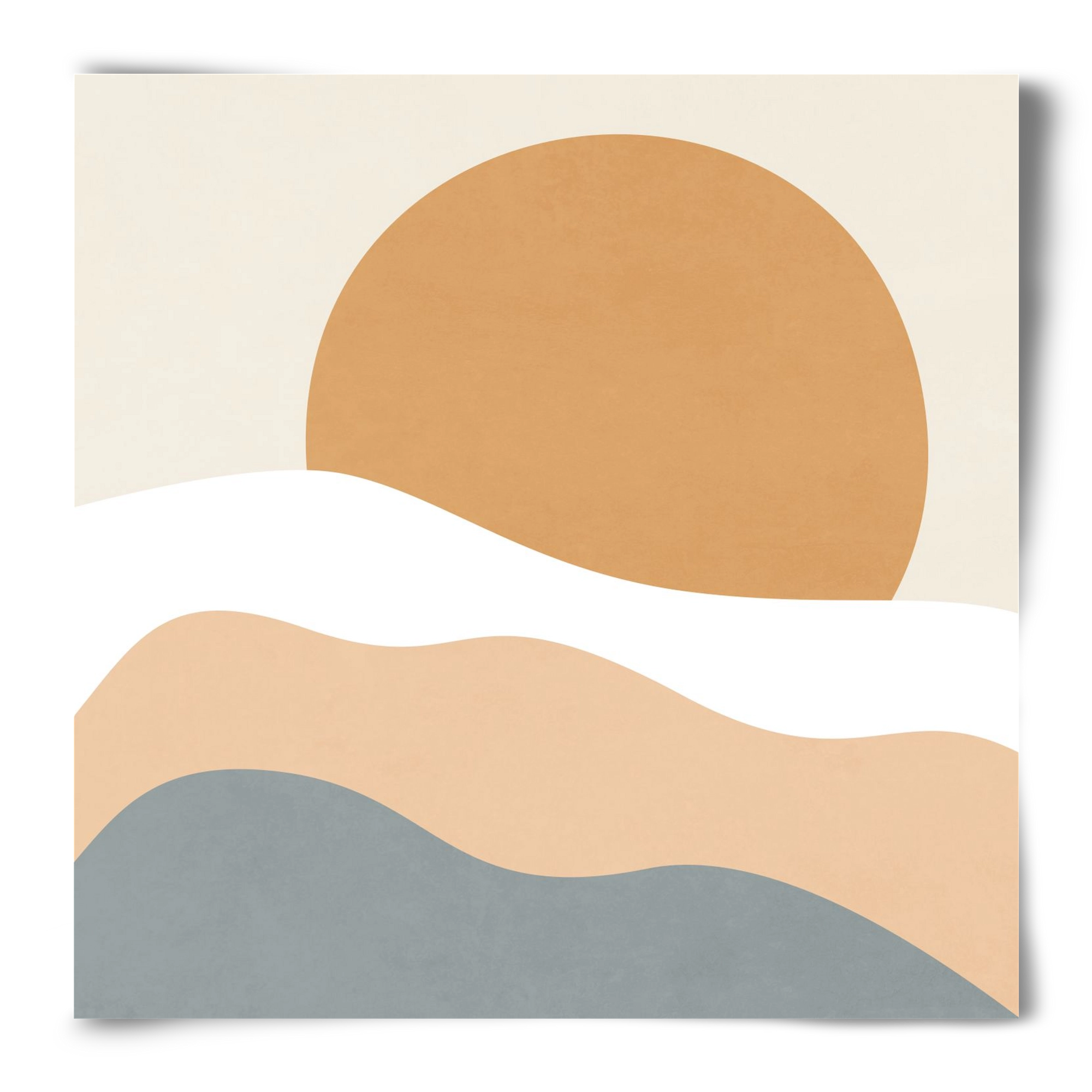 MINIMAL LANDSCAPE - 3, 50x50 cm, Keret nélkül