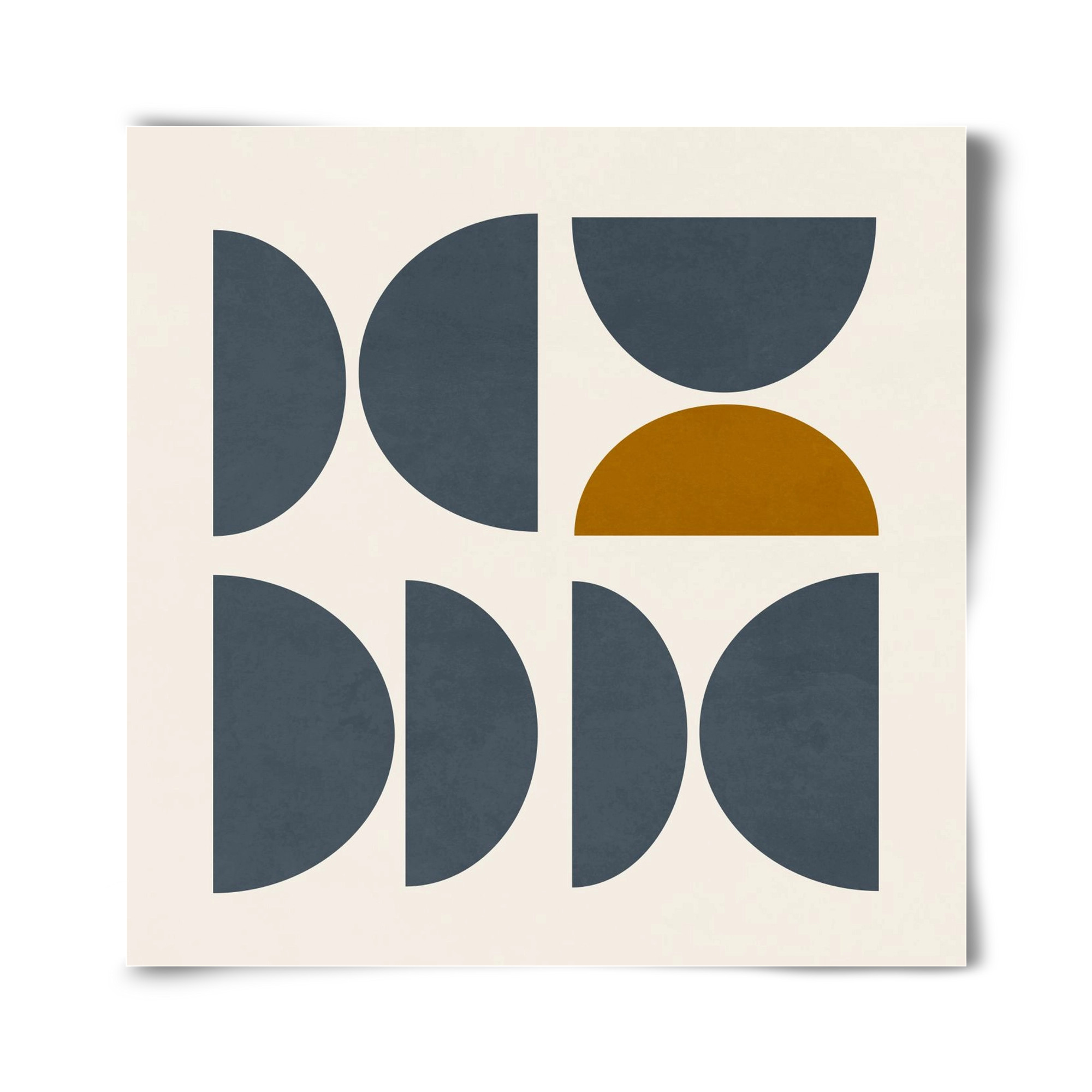 GEOMETRIC ART - BLUE I, 40x40 cm, Keret nélkül