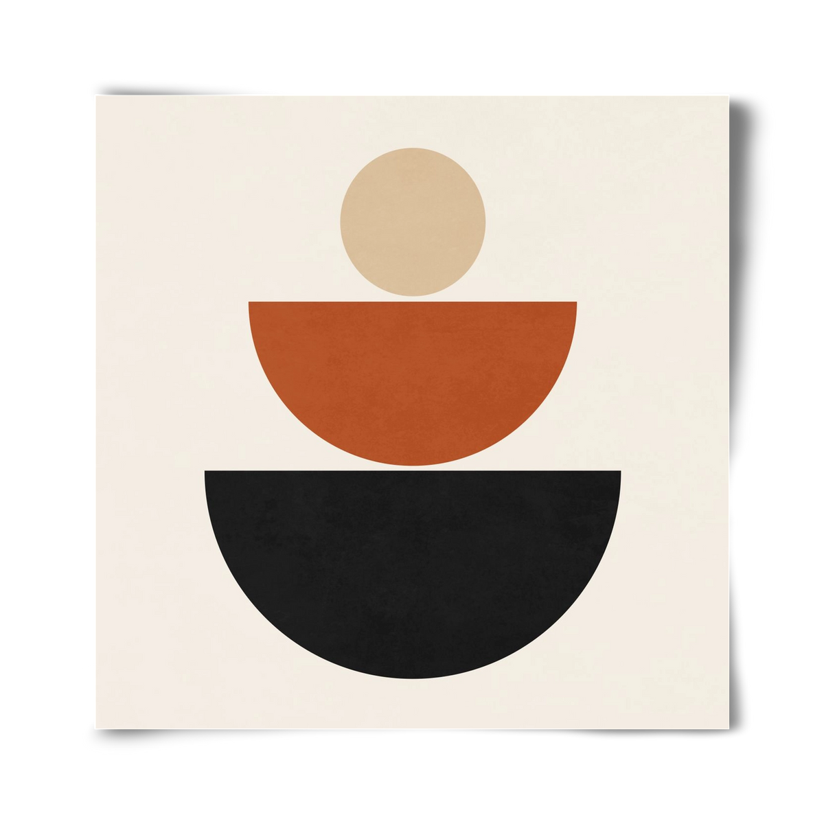 GEOMETRIC SHAPES 6, 40x40 cm, Keret nélkül