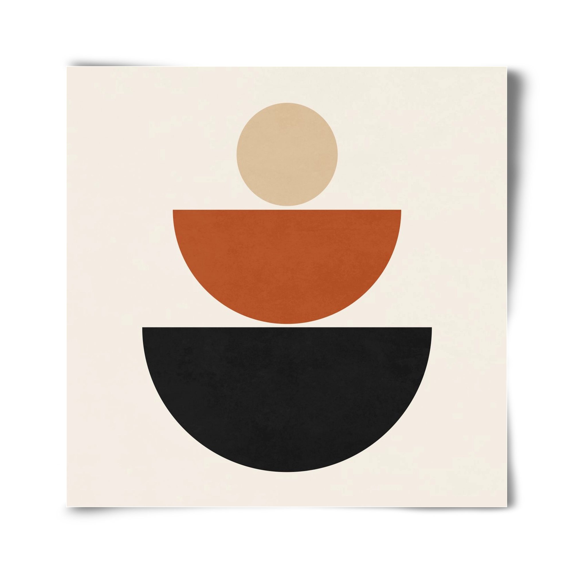 GEOMETRIC SHAPES 6, 40x40 cm, Keret nélkül