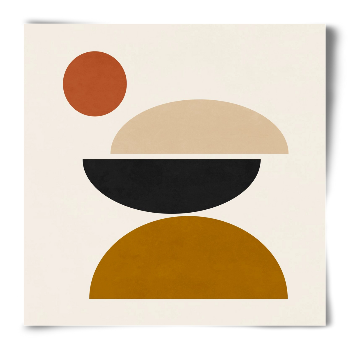 GEOMETRIC SHAPES 5, 50x50 cm, Keret nélkül