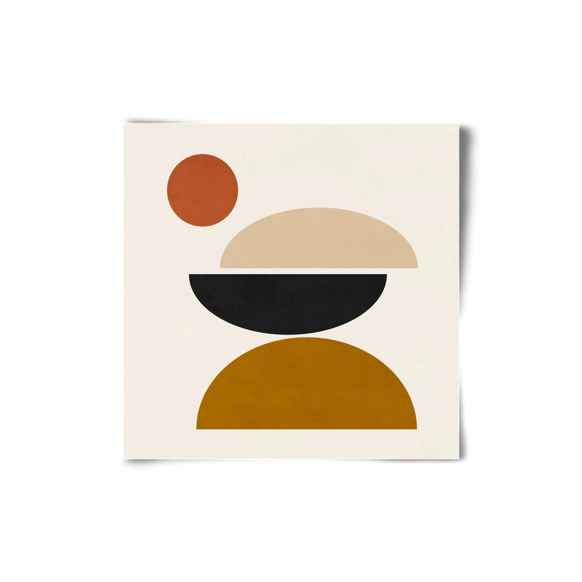 GEOMETRIC SHAPES 5, 20x20 cm, Keret nélkül