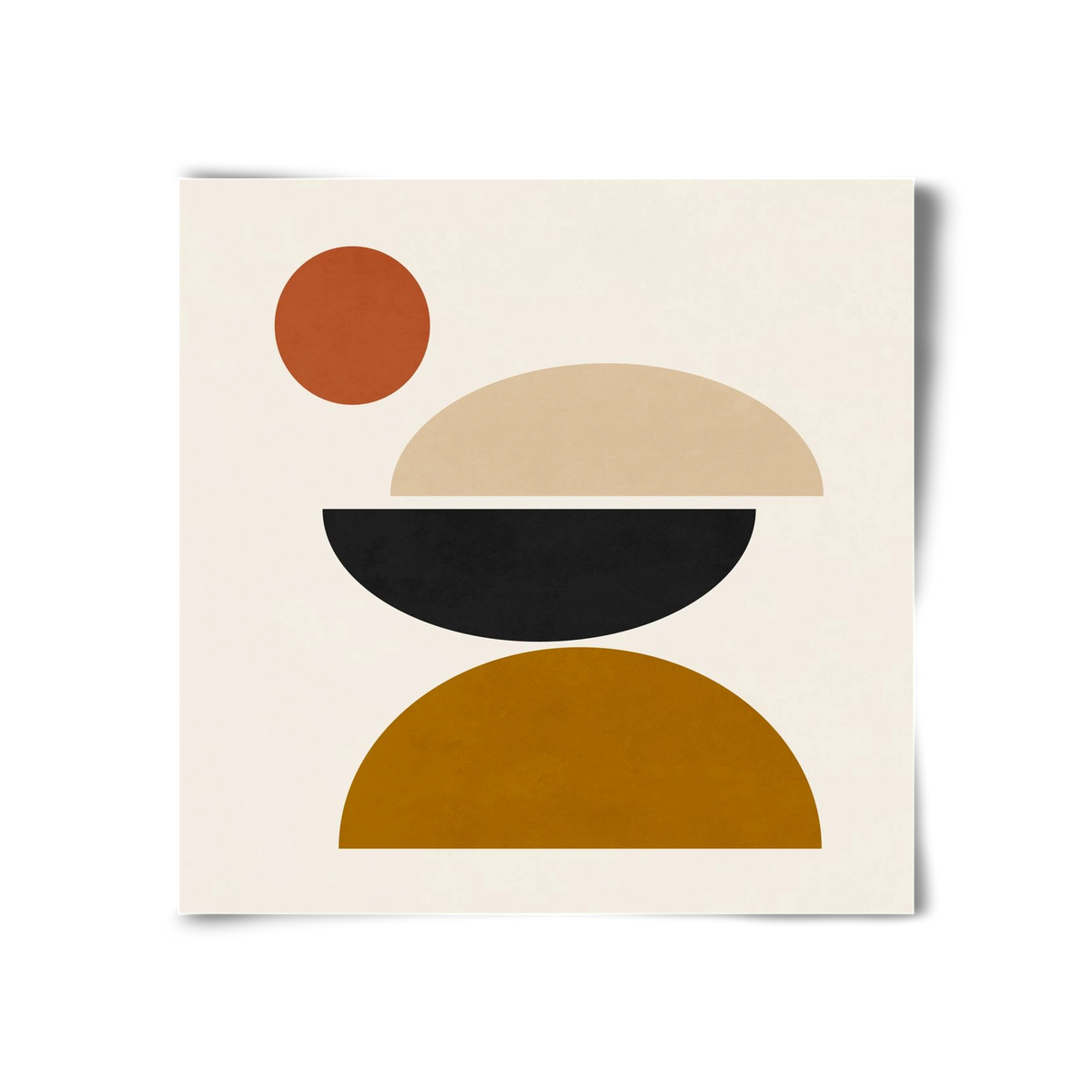 GEOMETRIC SHAPES 5, 30x30 cm, Keret nélkül