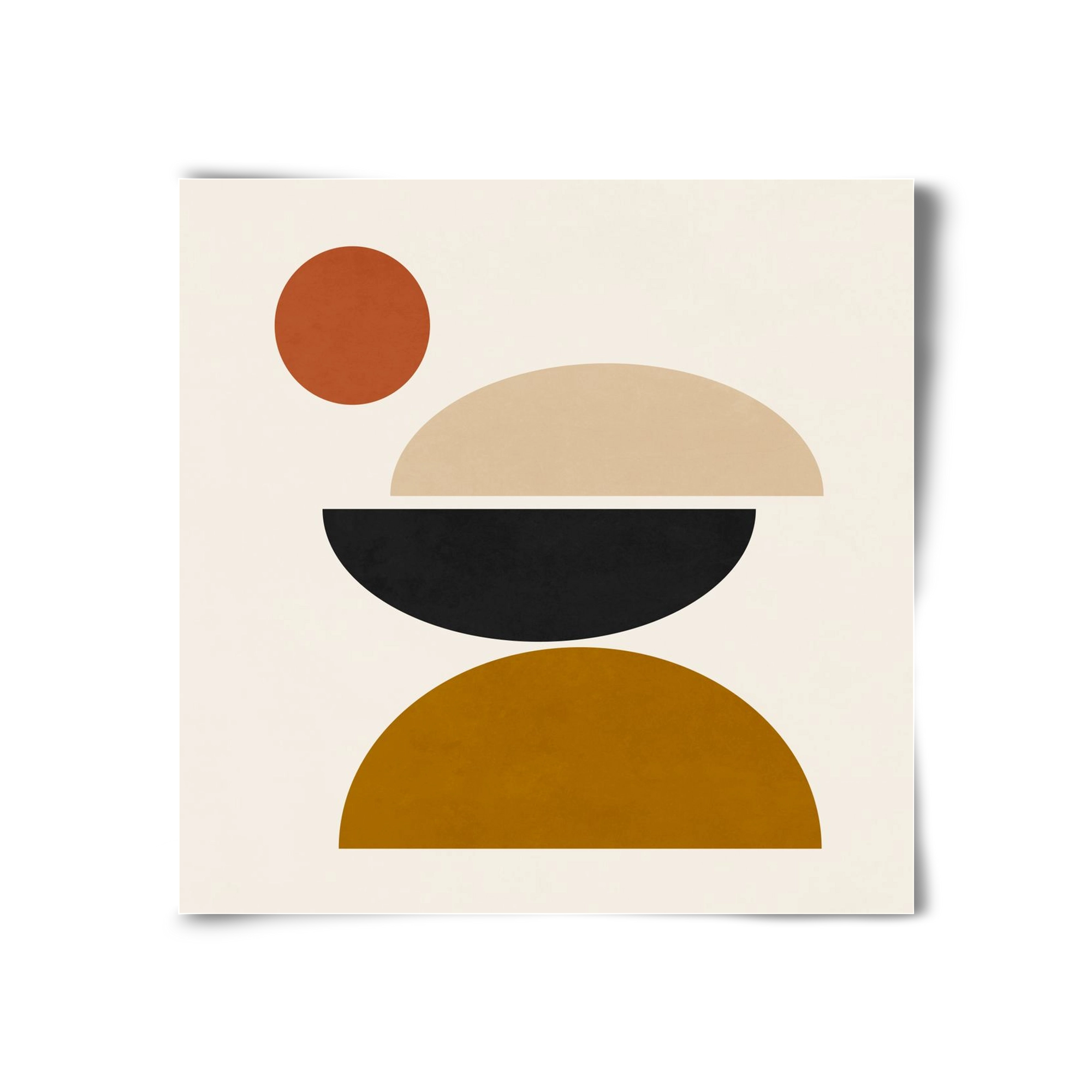 GEOMETRIC SHAPES 5, 30x30 cm, Keret nélkül