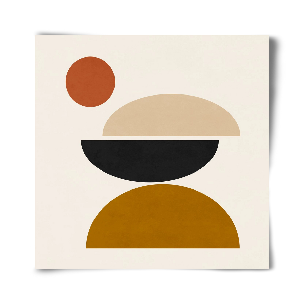 GEOMETRIC SHAPES 5, 40x40 cm, Keret nélkül