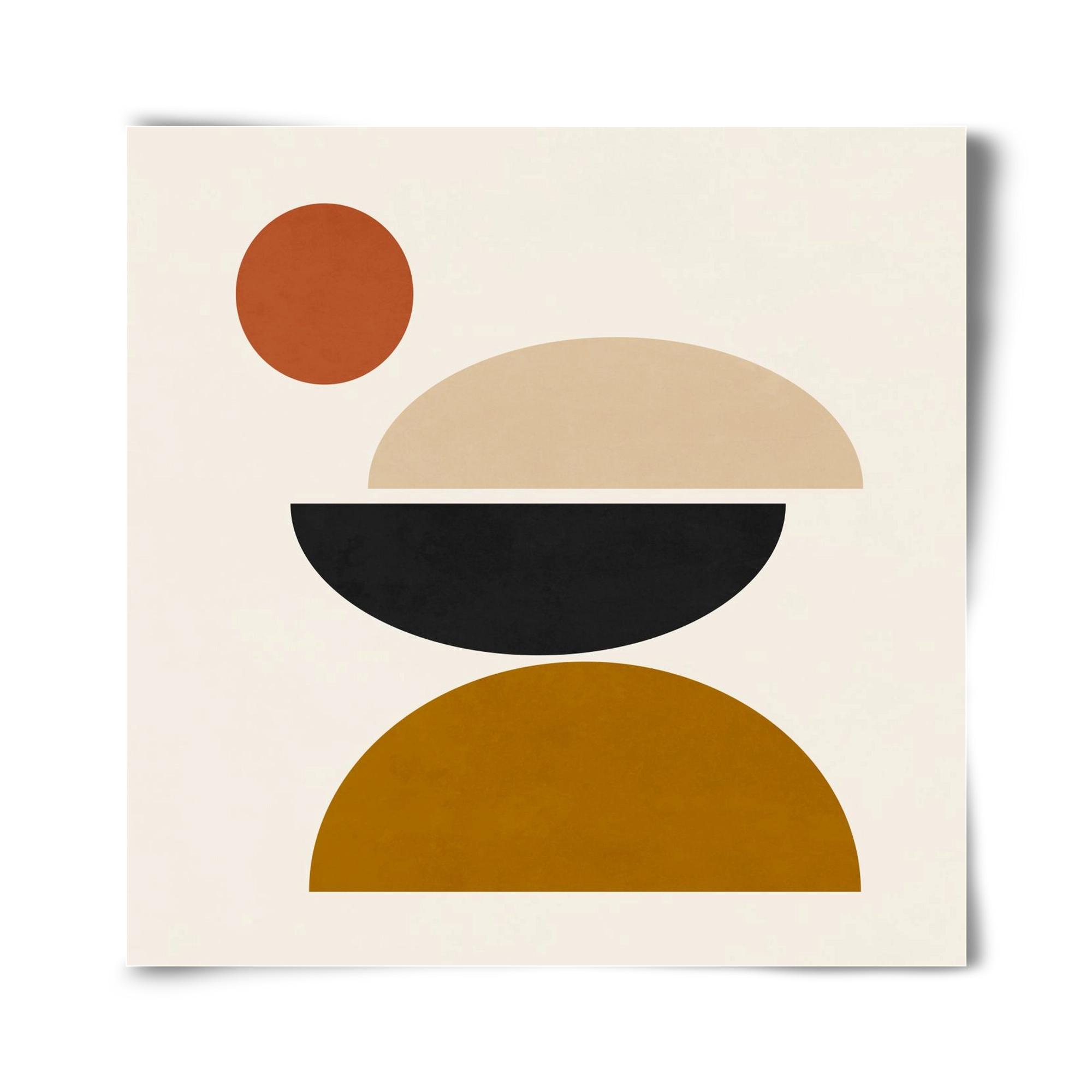 GEOMETRIC SHAPES 5, 40x40 cm, Keret nélkül