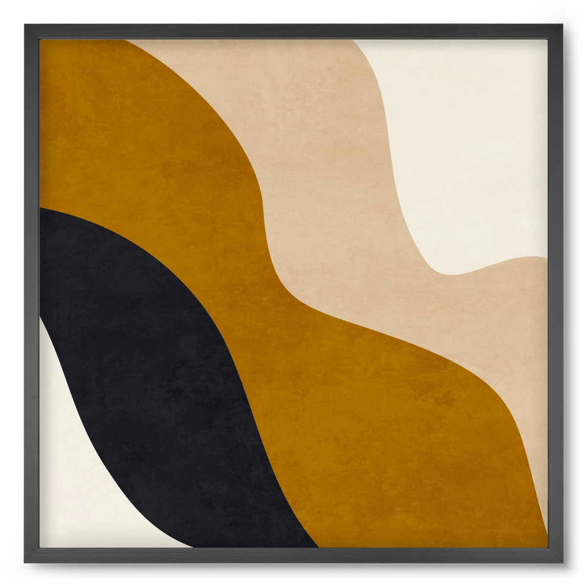 ABSTRACT ART 14, 50x50 cm (50x50 cm), Fekete keret