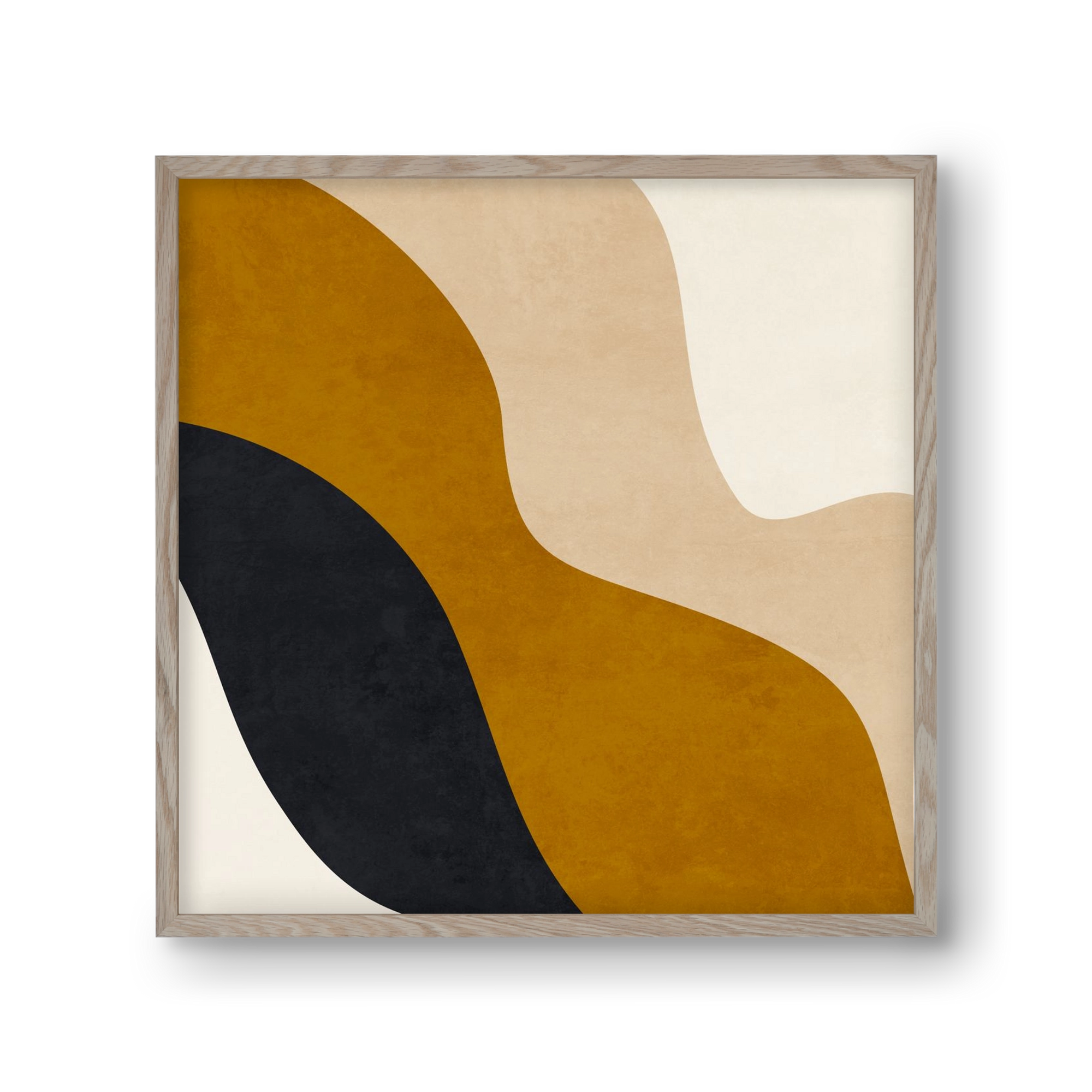 ABSTRACT ART 14, 30x30 cm (30x30 cm), Tölgy keret